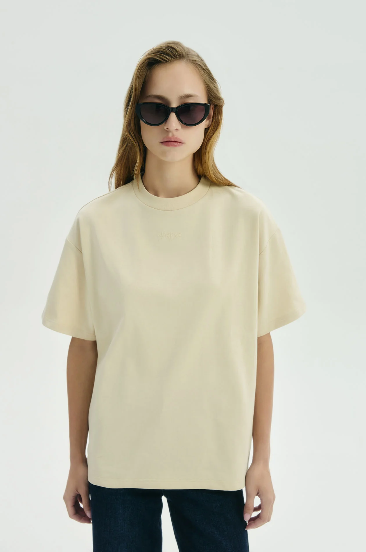 Embossed Logo Oversized T-Shirt - Image 2