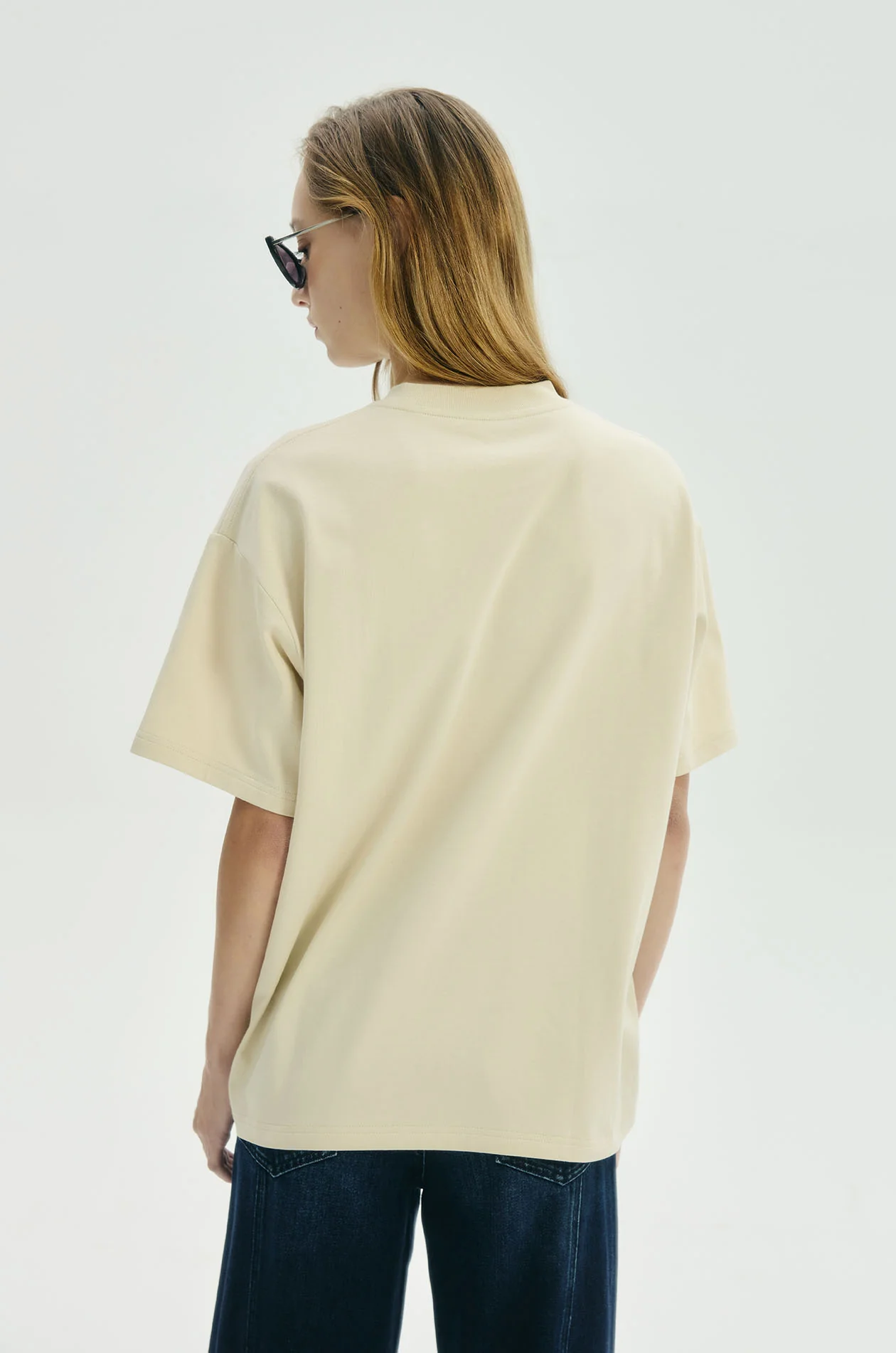Embossed Logo Oversized T-Shirt - Image 4