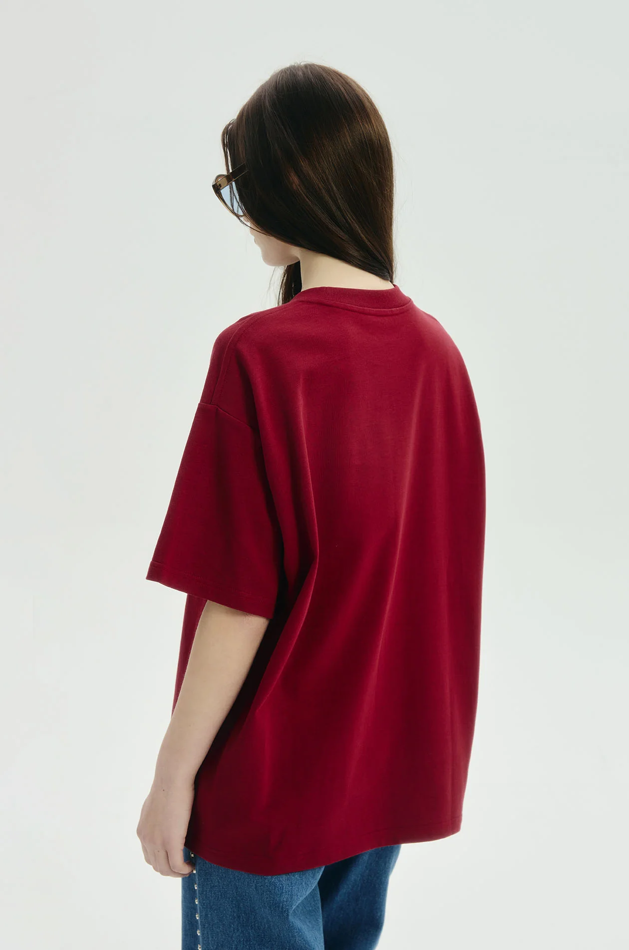 Embossed Logo Oversized T-Shirt - Image 8