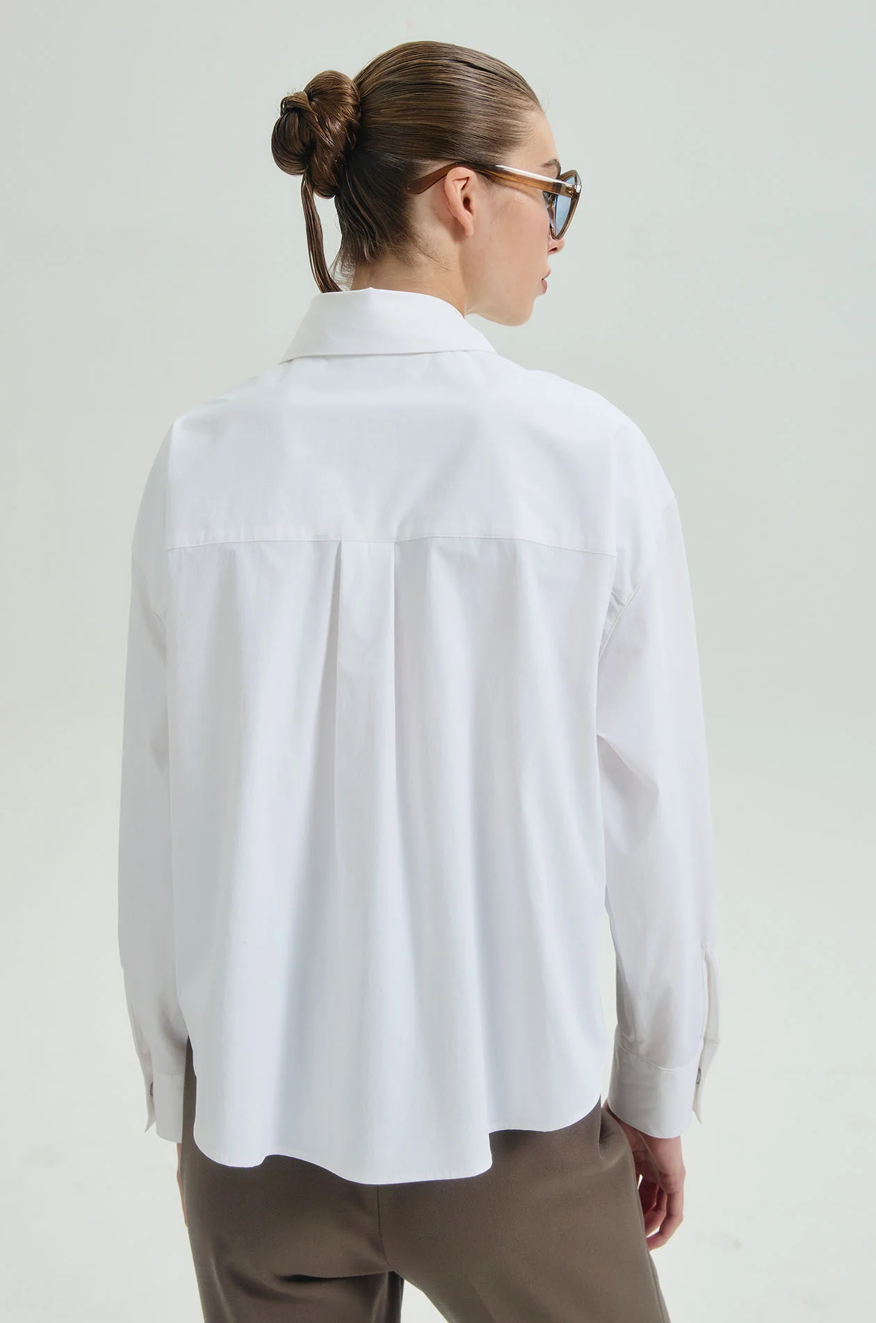 Fold-Back Detailing Shirt - Image 10