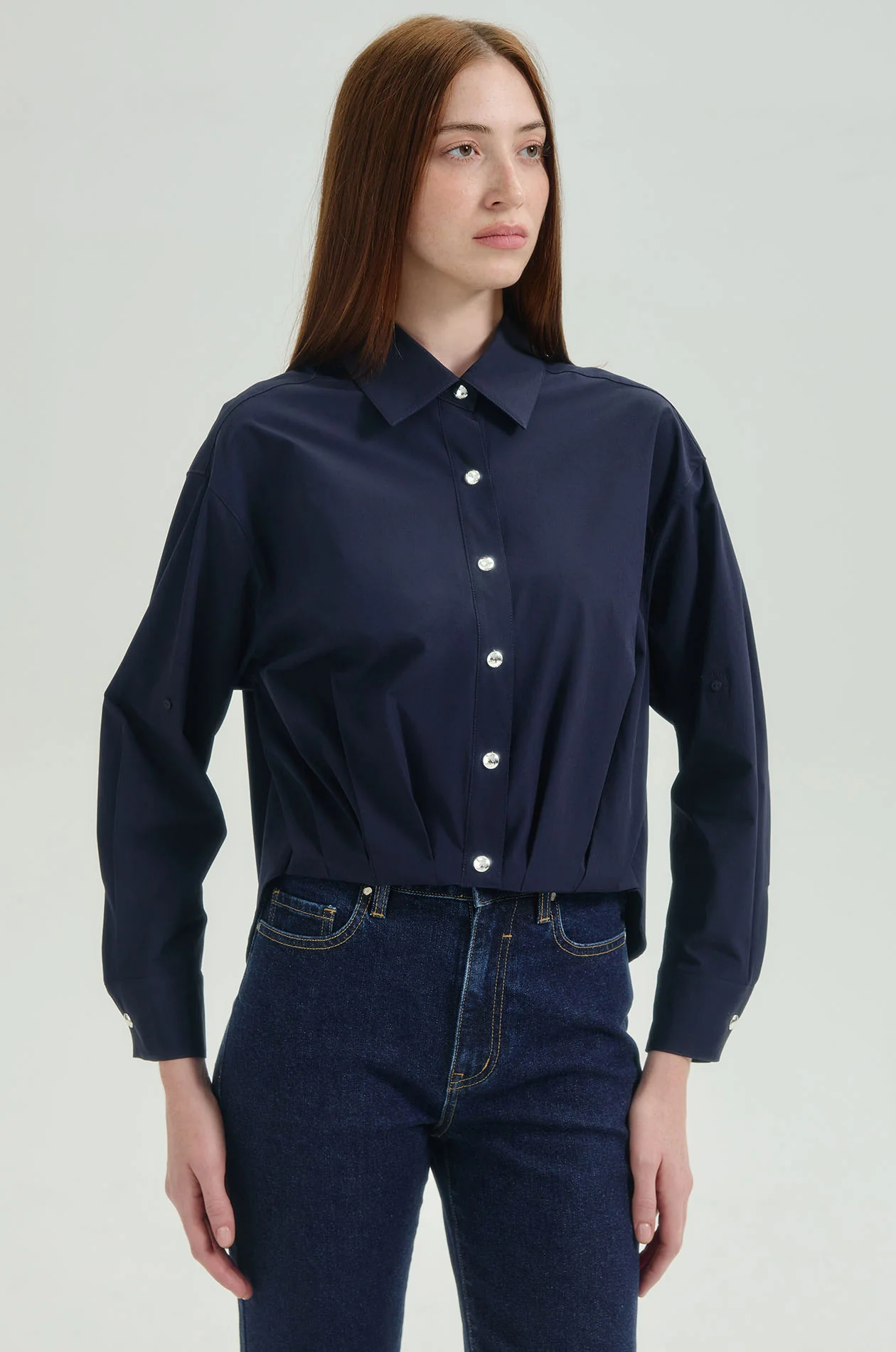 Fold-Back Detailing Shirt - Image 2