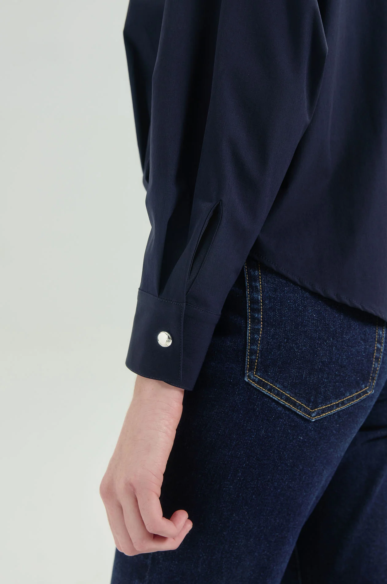Fold-Back Detailing Shirt - Image 4