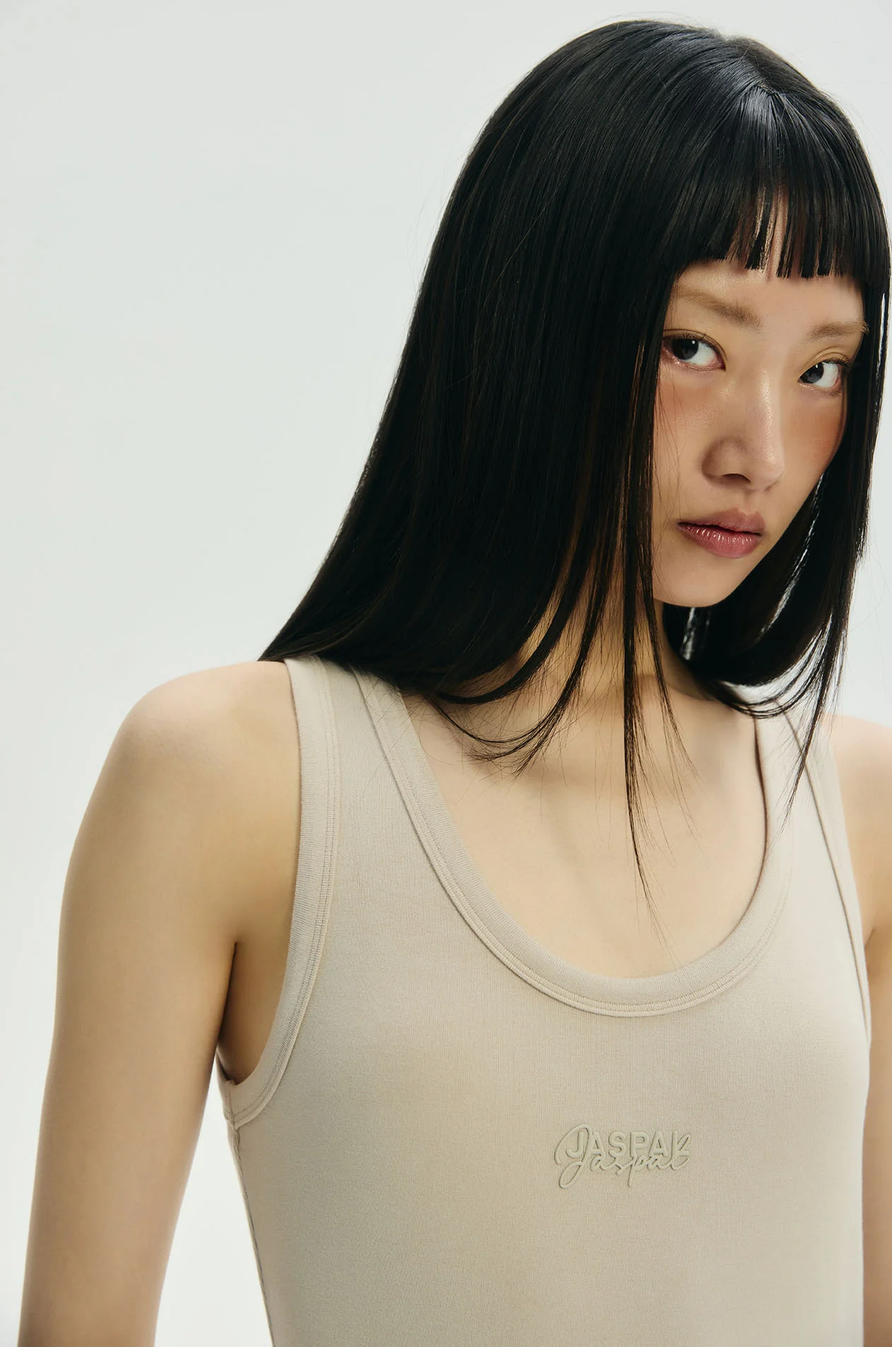 Rib Knit Classic Tank - Image 3