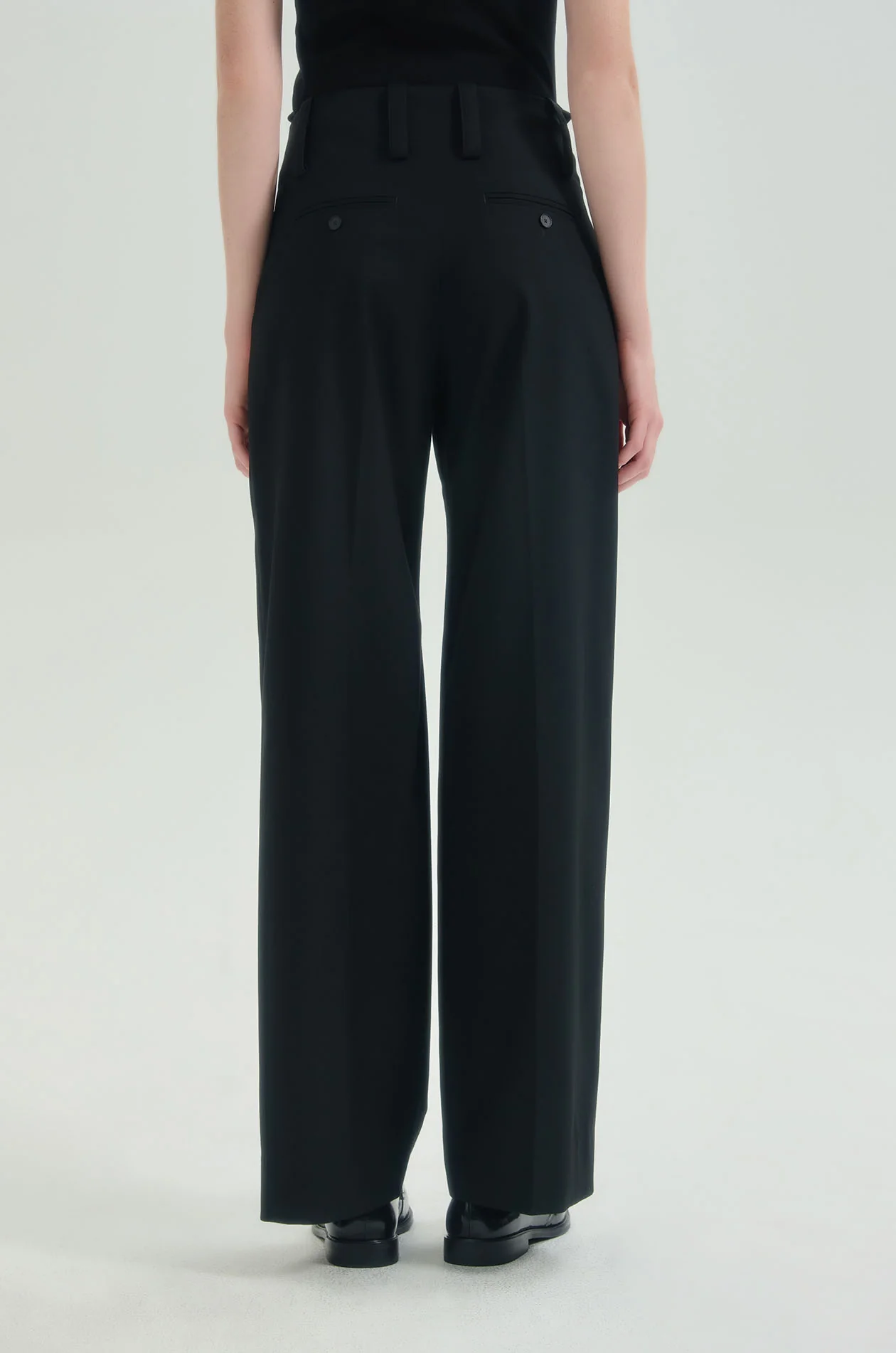 Chunky Waist Suit Pants - Image 10