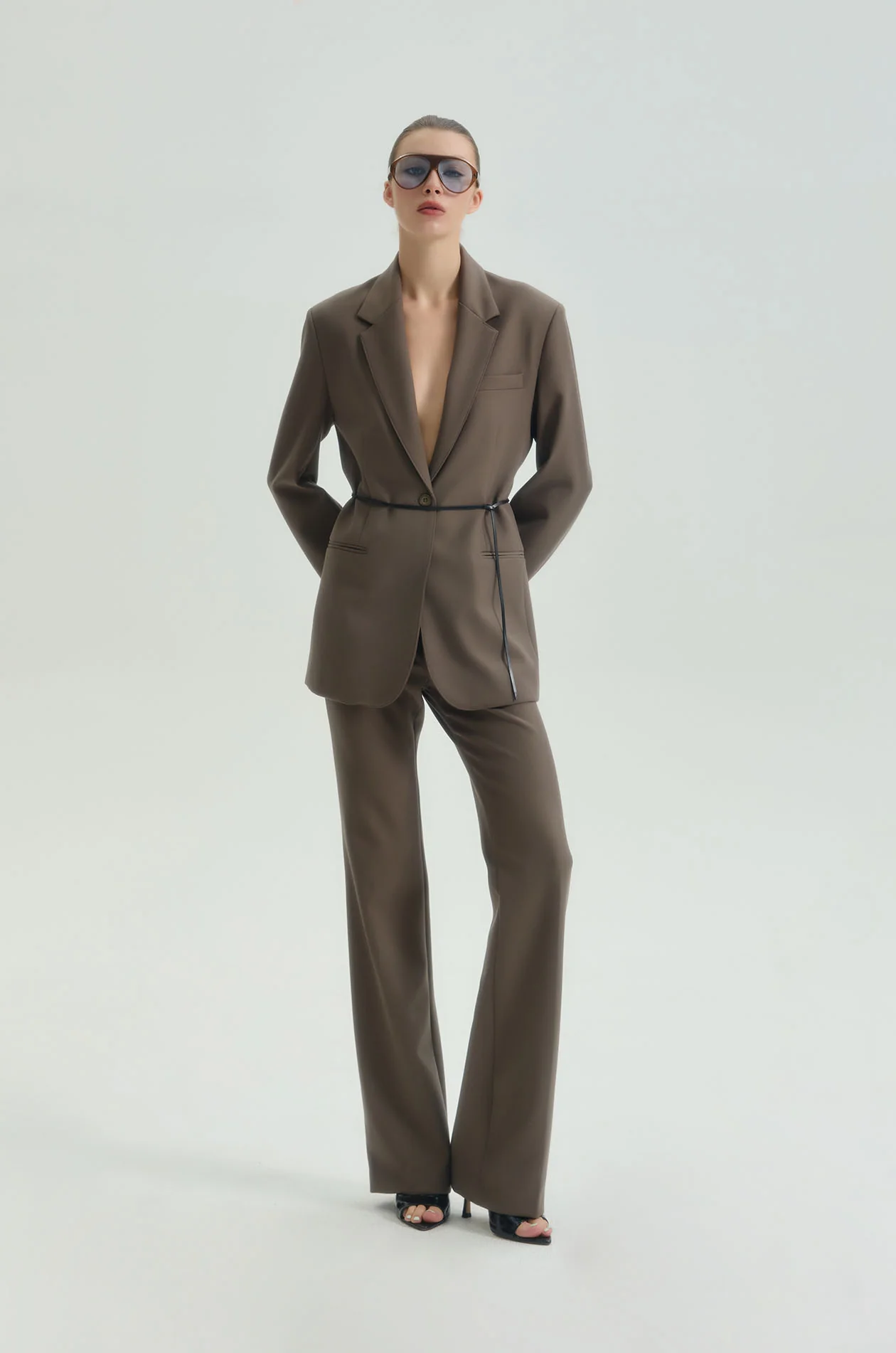 Slim-Fit Flared Pants - Image 5