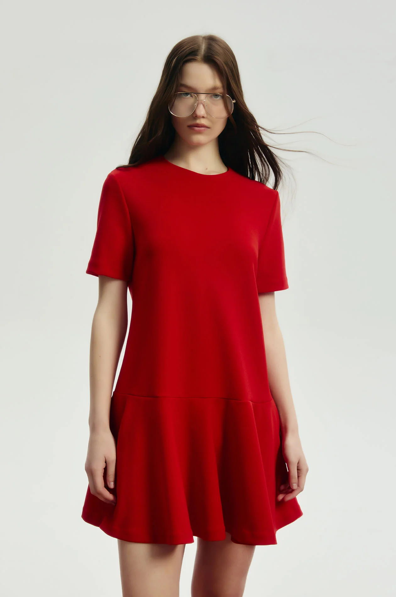 Short Sleeve Mini Dress - Image 2
