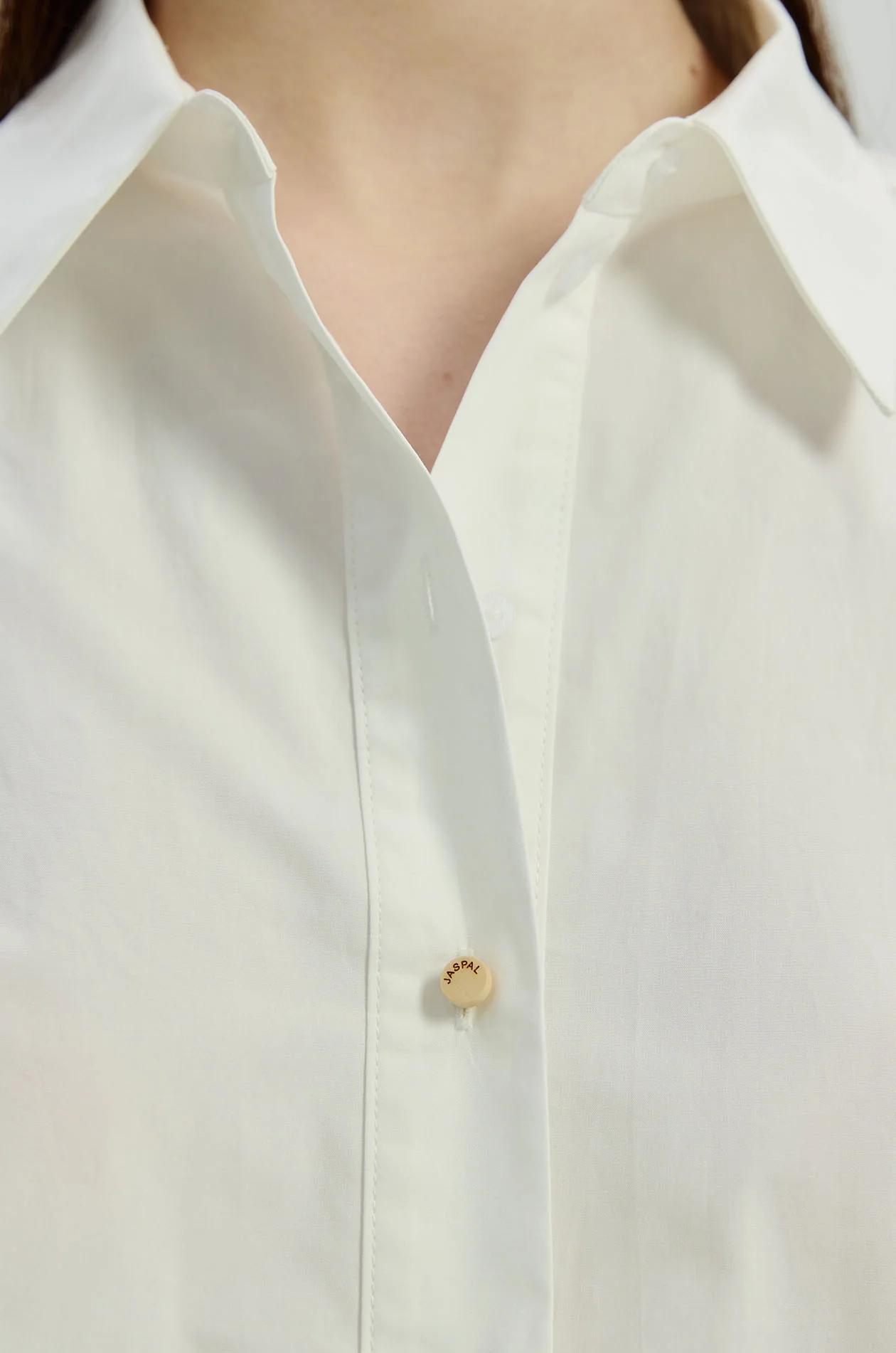Crochet-Back Relaxed Shirt - Image 3