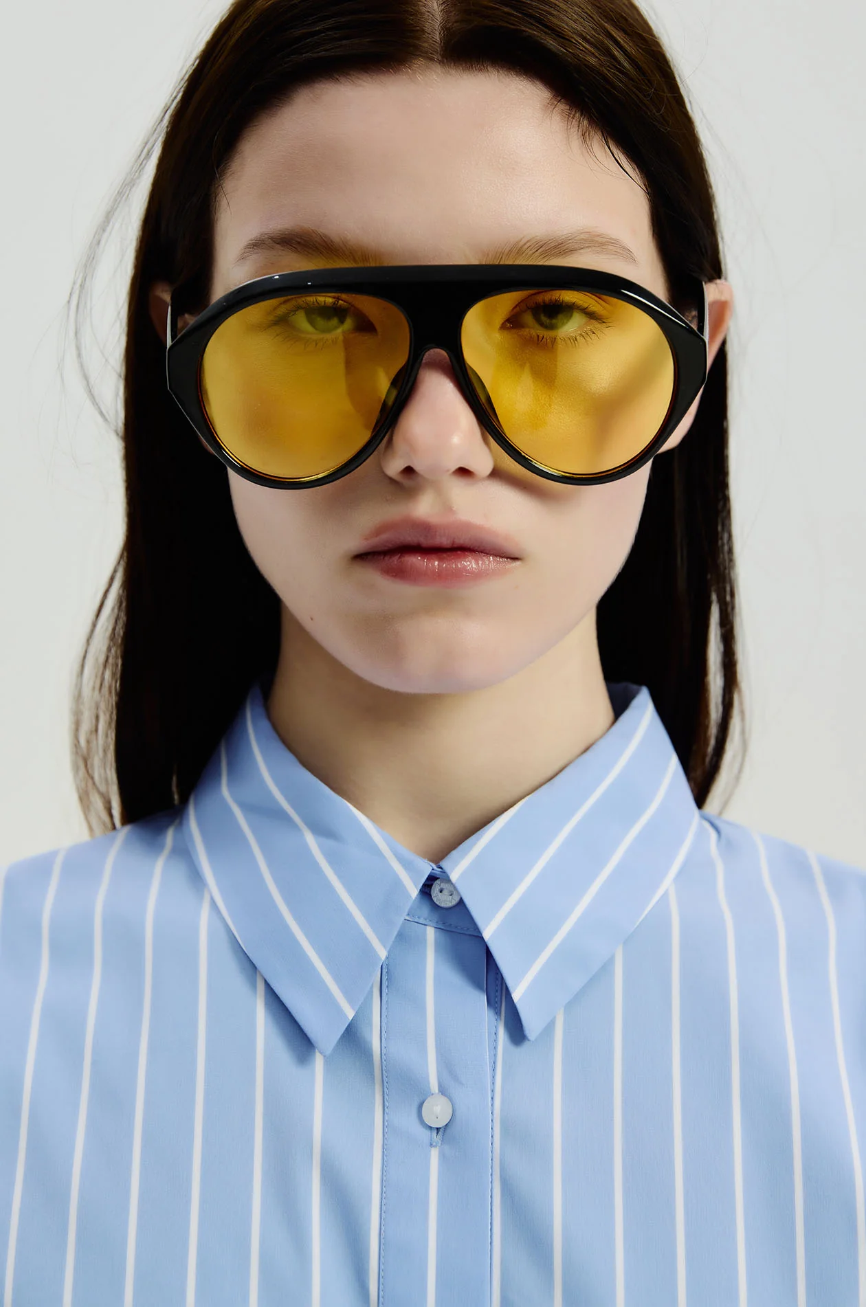 Floral Long Sleeve Striped Shirt - Image 3