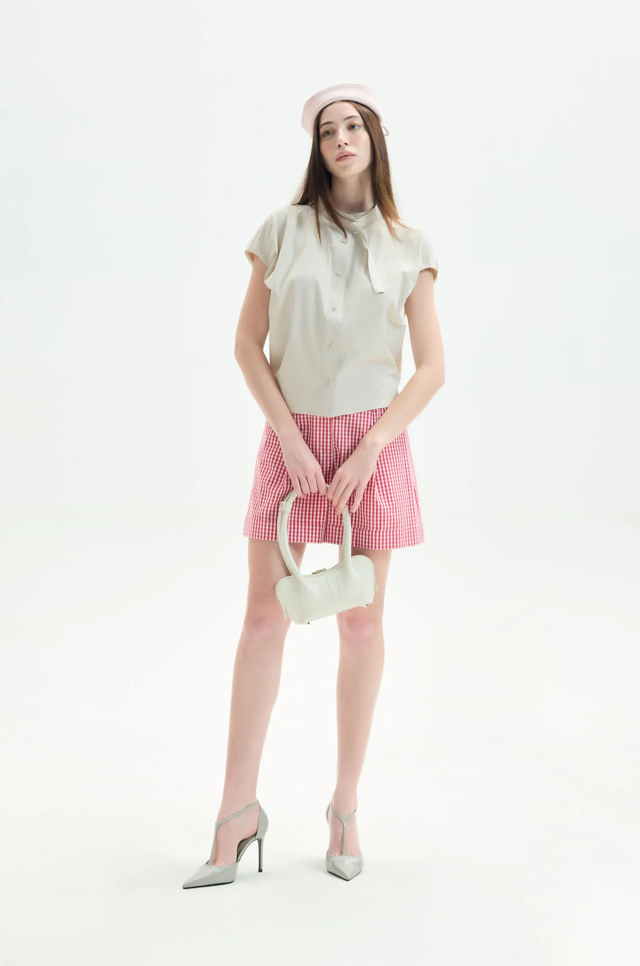 Buckle Strap Sleeveless Shirt