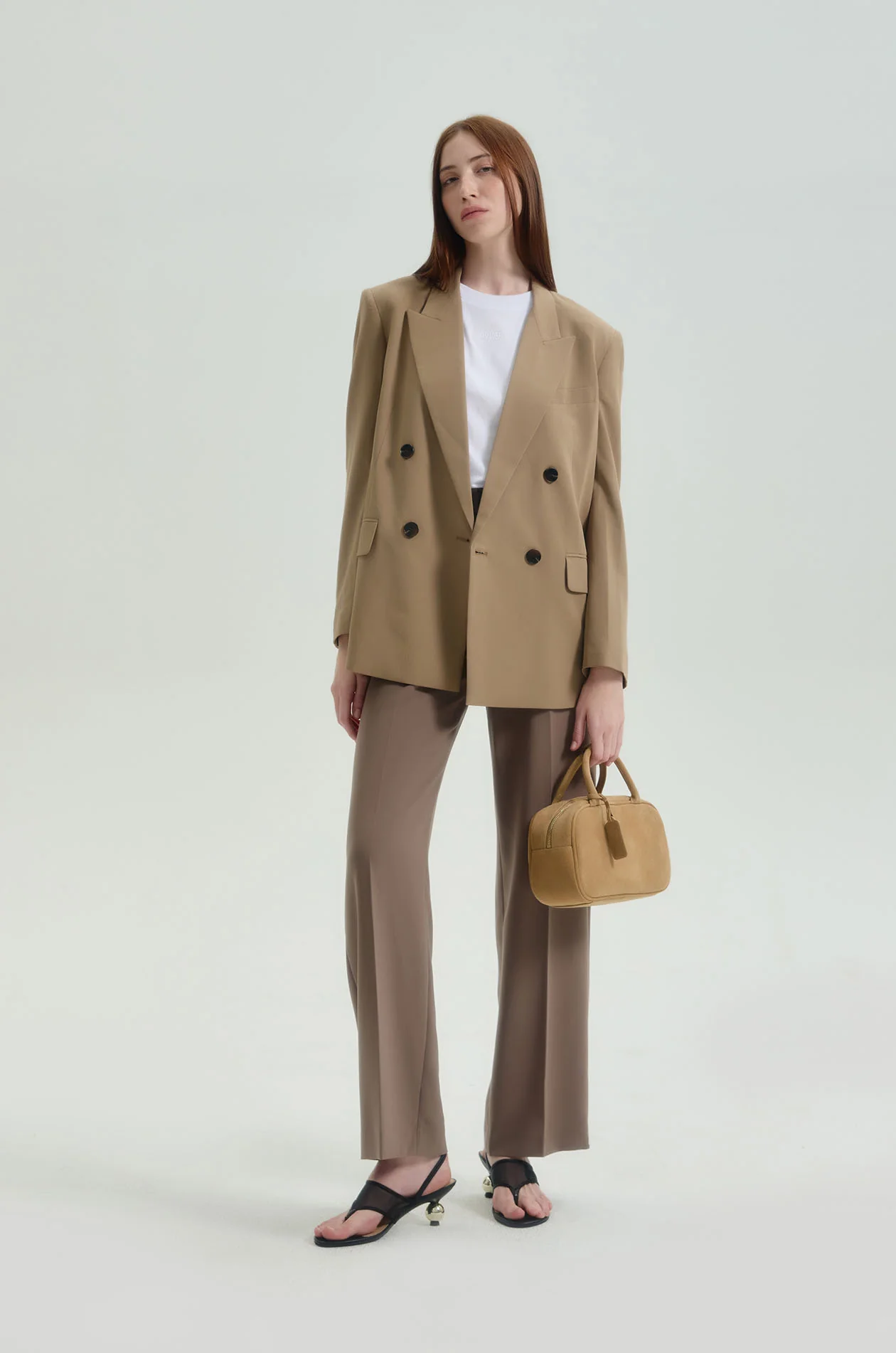 Wide Leg Pleated Pants