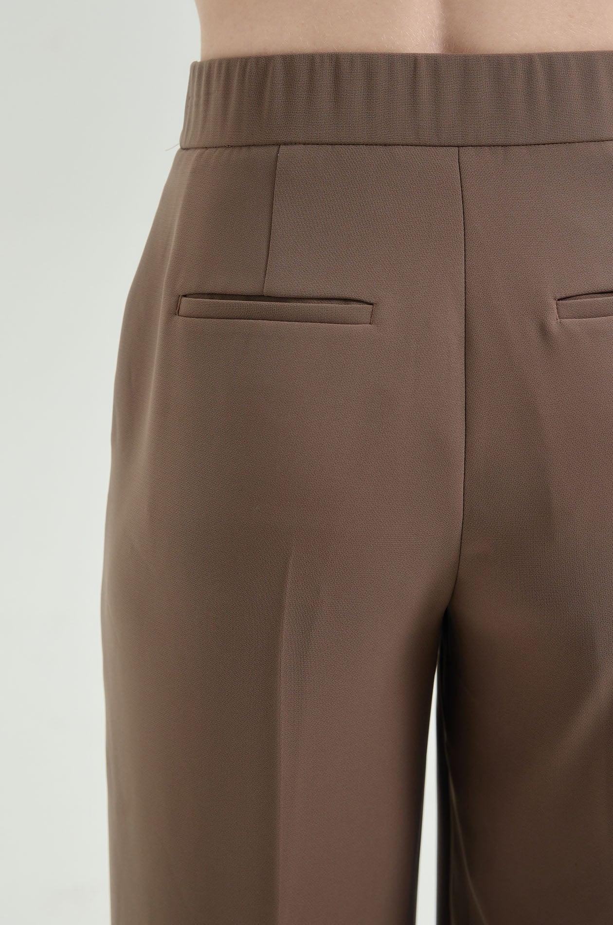 Wide Leg Pleated Pants - Image 3