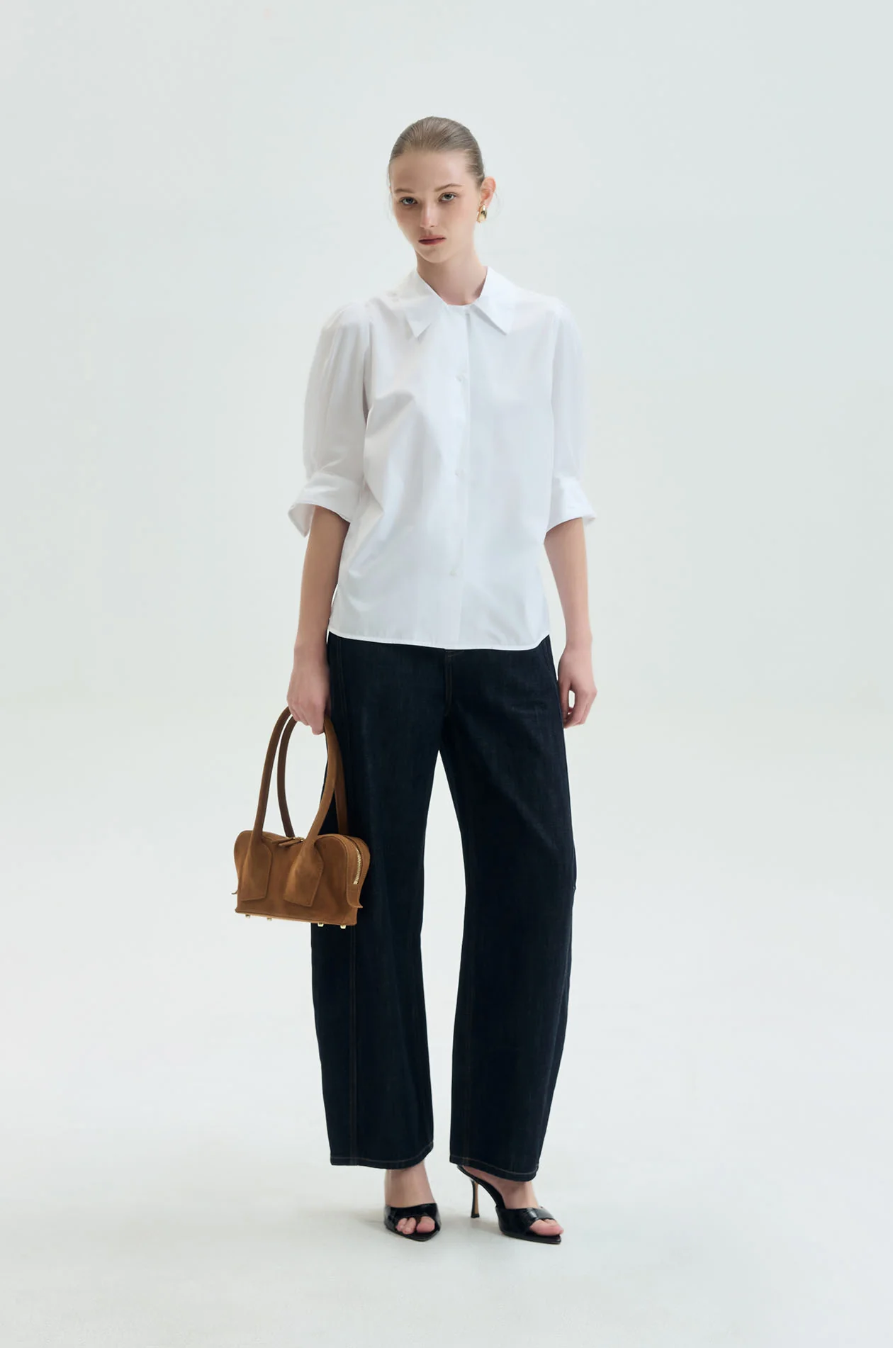 Puff Sleeved Shirt - Image 13