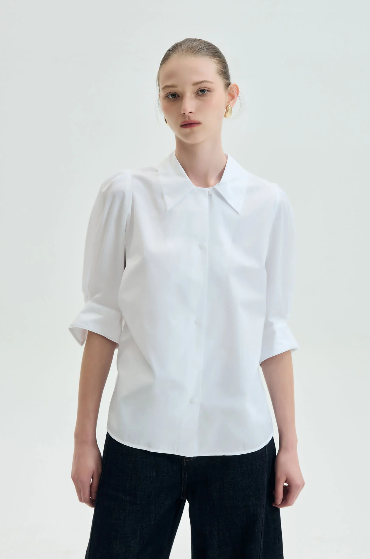 Puff Sleeved Shirt - Image 14