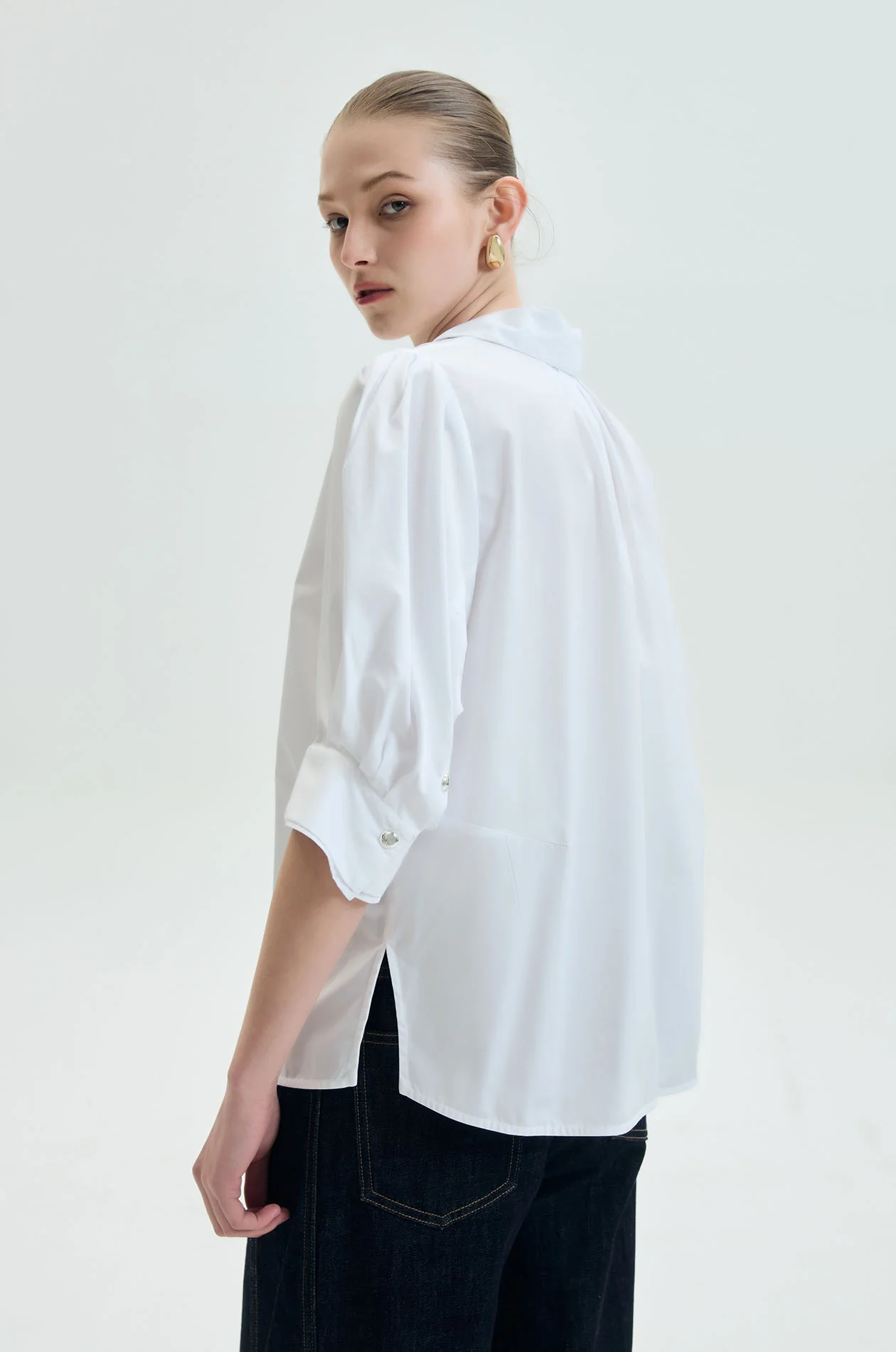 Puff Sleeved Shirt - Image 17