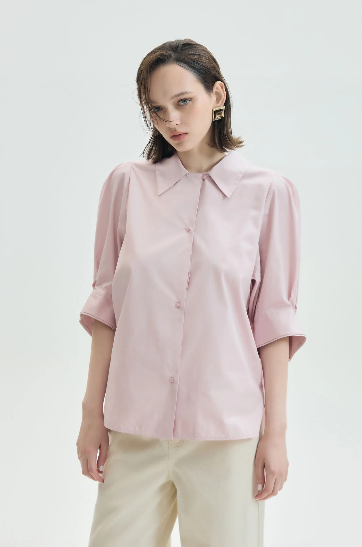 Puff Sleeved Shirt - Image 8