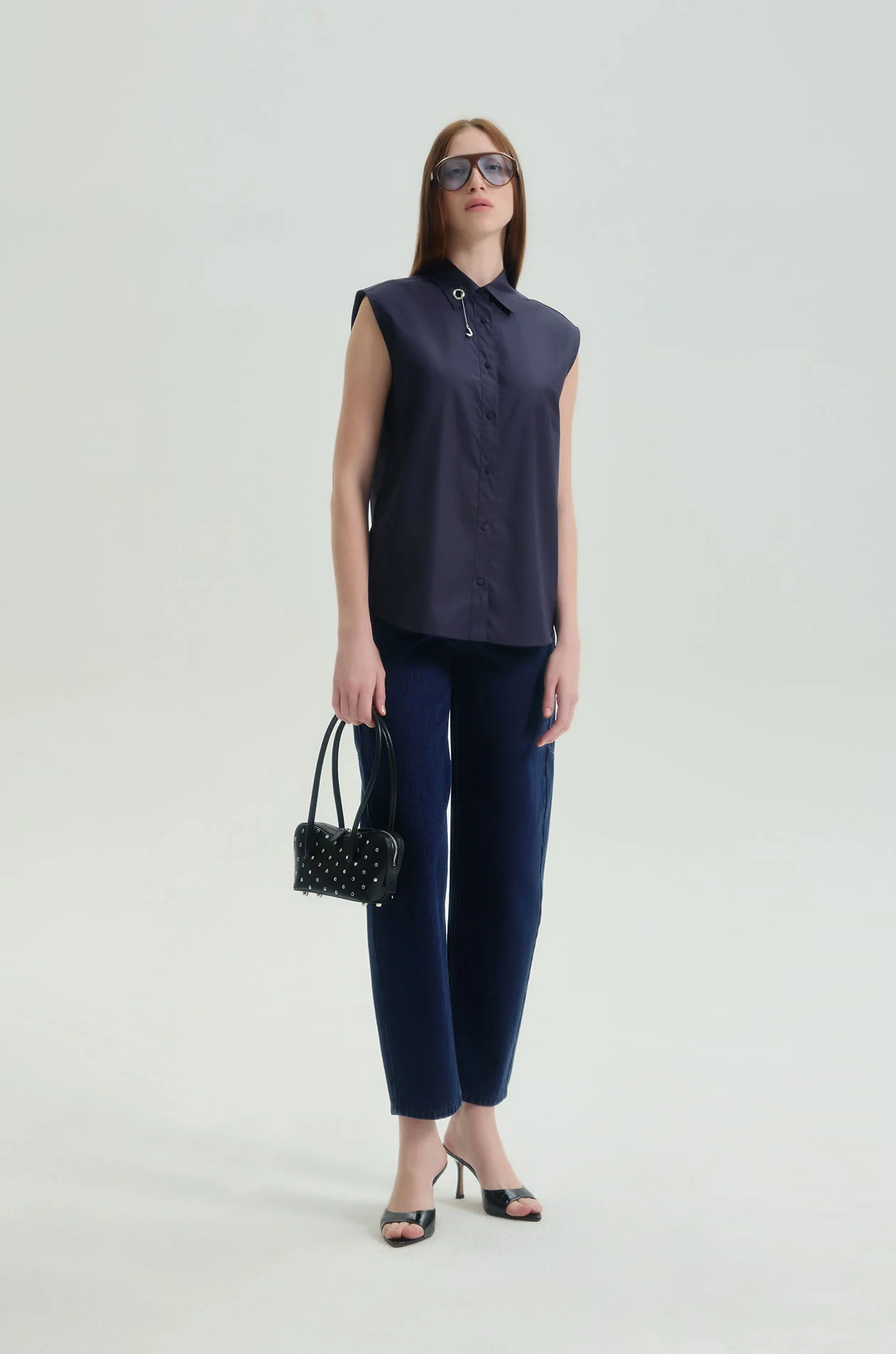 Sleeveless Shirt with Charm - Image 5