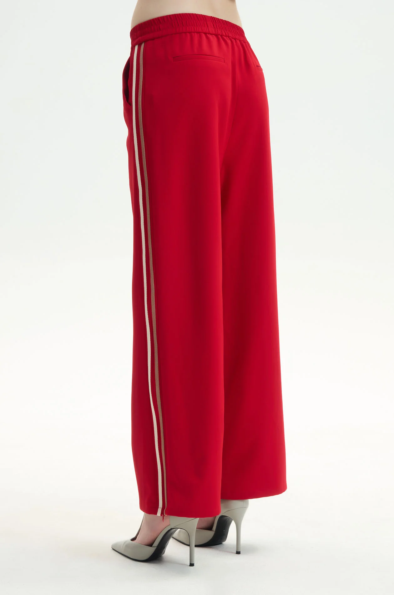 Contrast‑Trim Drawstring Sweatpants - Image 5