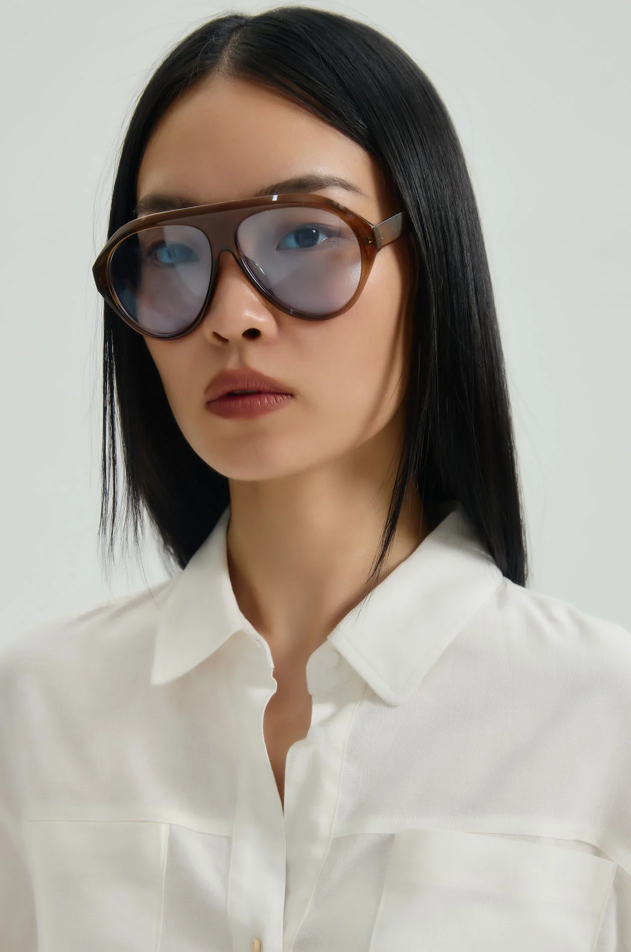 Lien Blend Oversized Shirt - Image 3