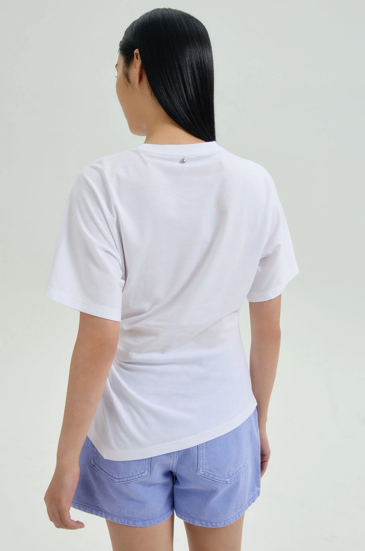 Relaxed Fit Draped T-Shirt - Image 10