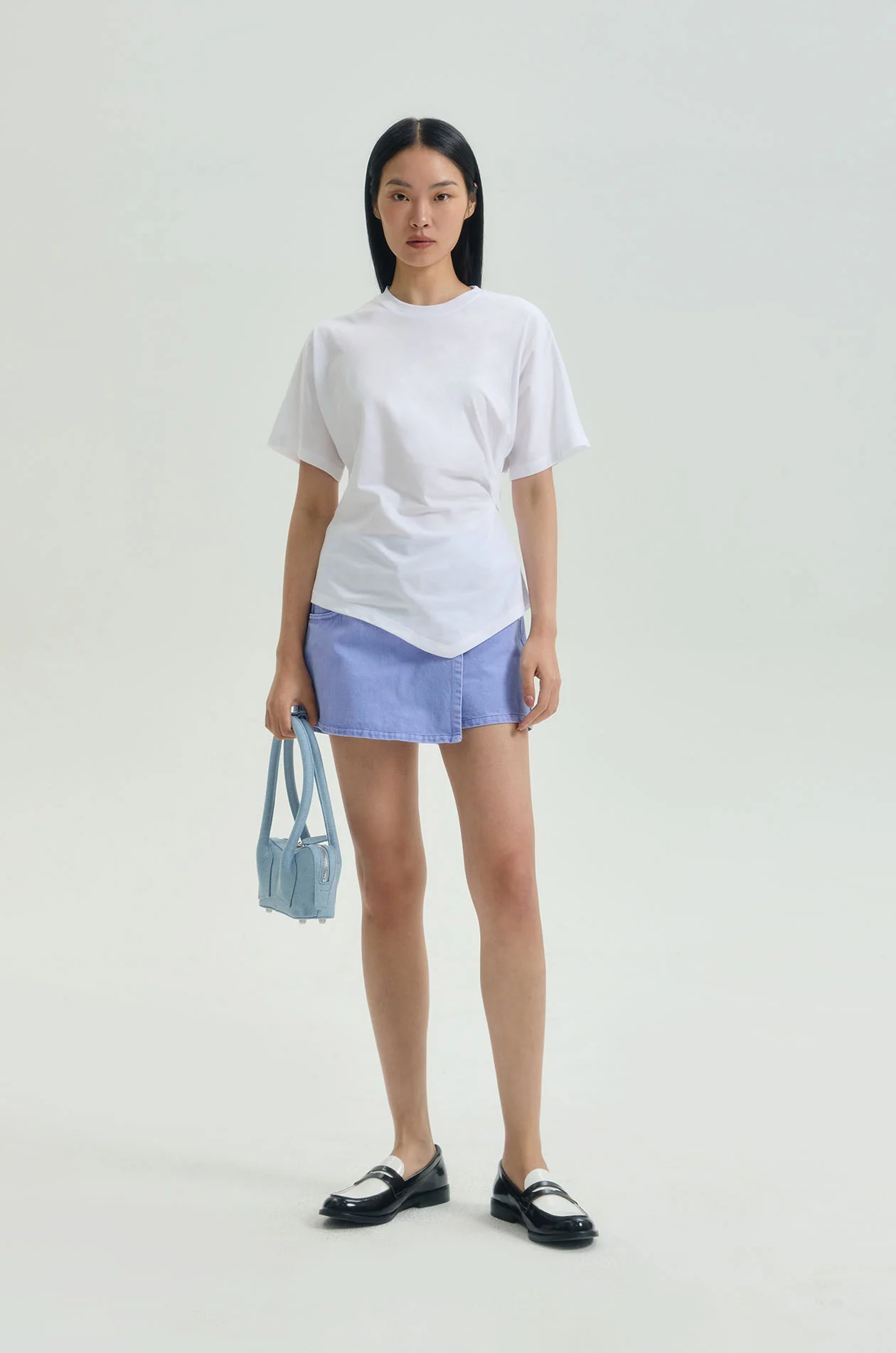 Relaxed Fit Draped T-Shirt - Image 6