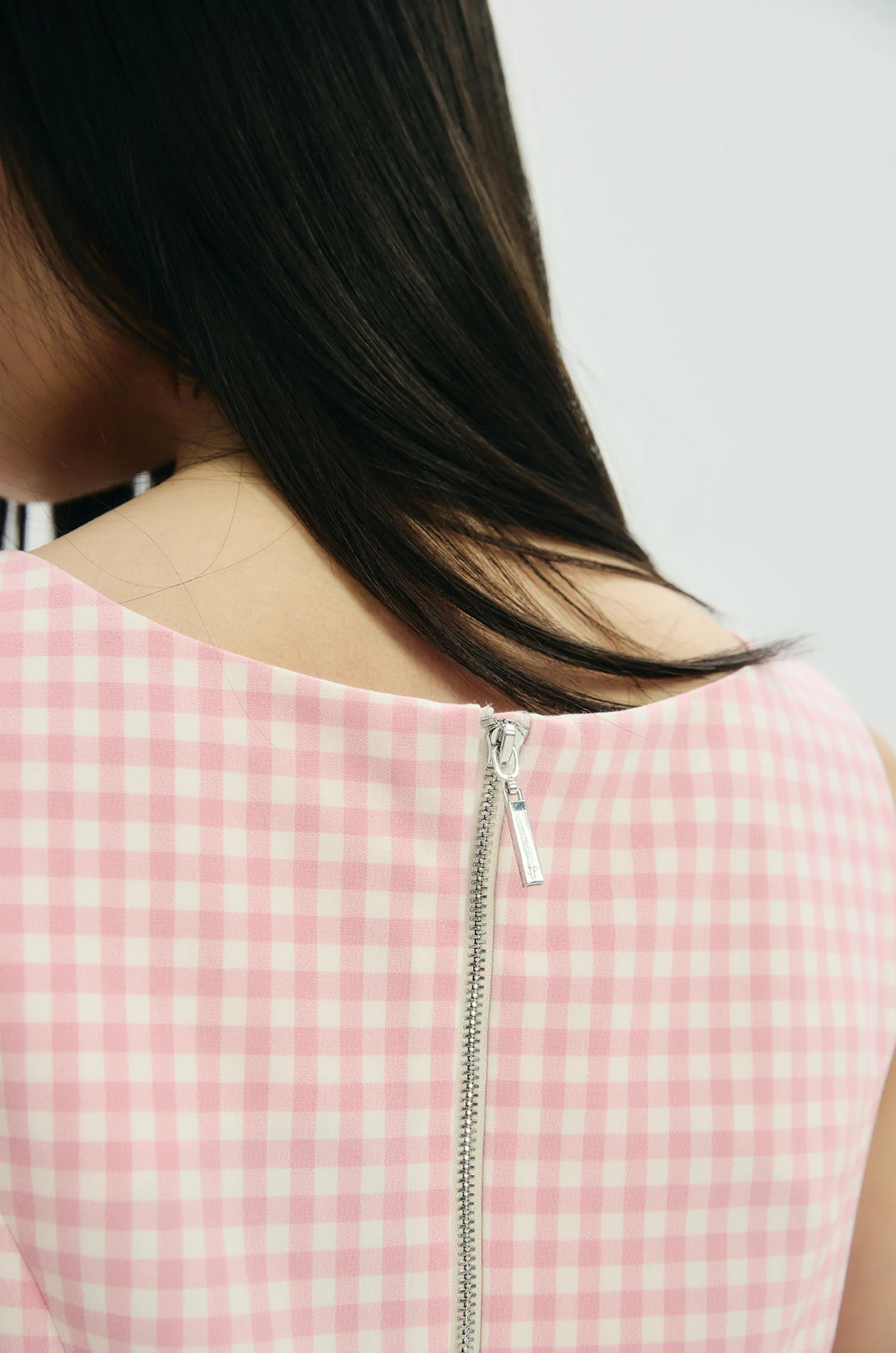 Gingham Crop Top - Image 4