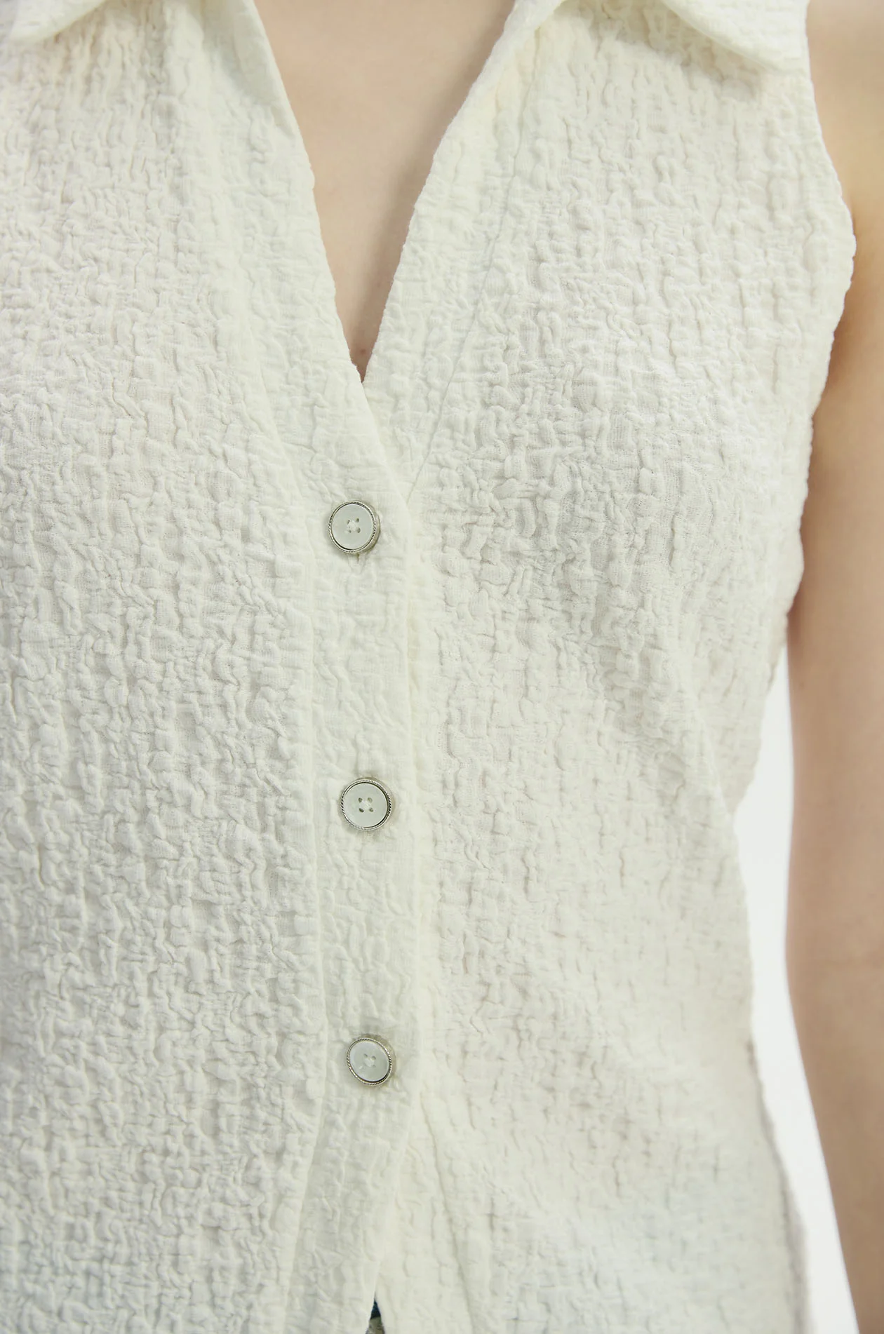 Textured Longline Top - Image 4