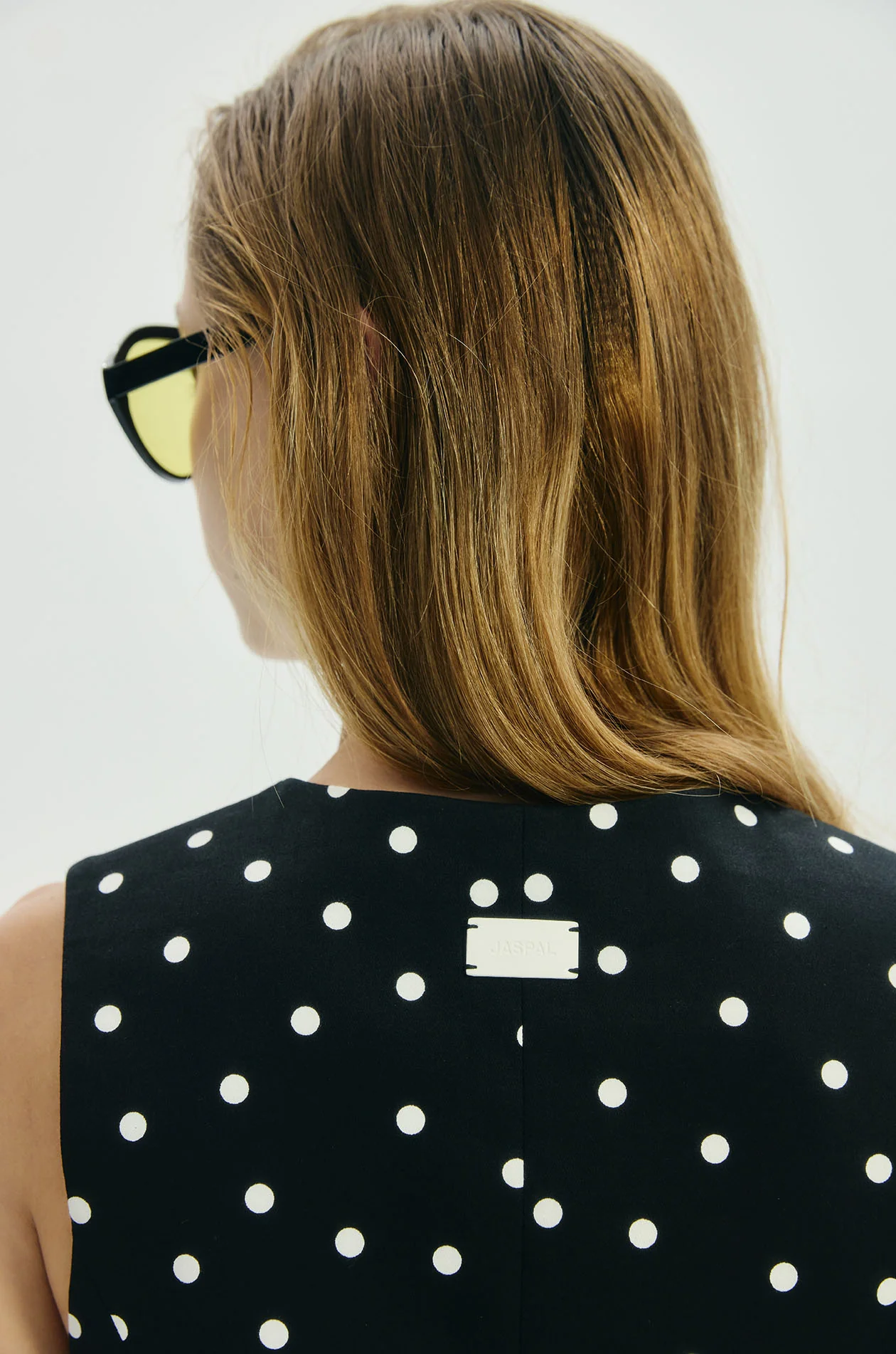 Dot Printed Casual Vest - Image 5