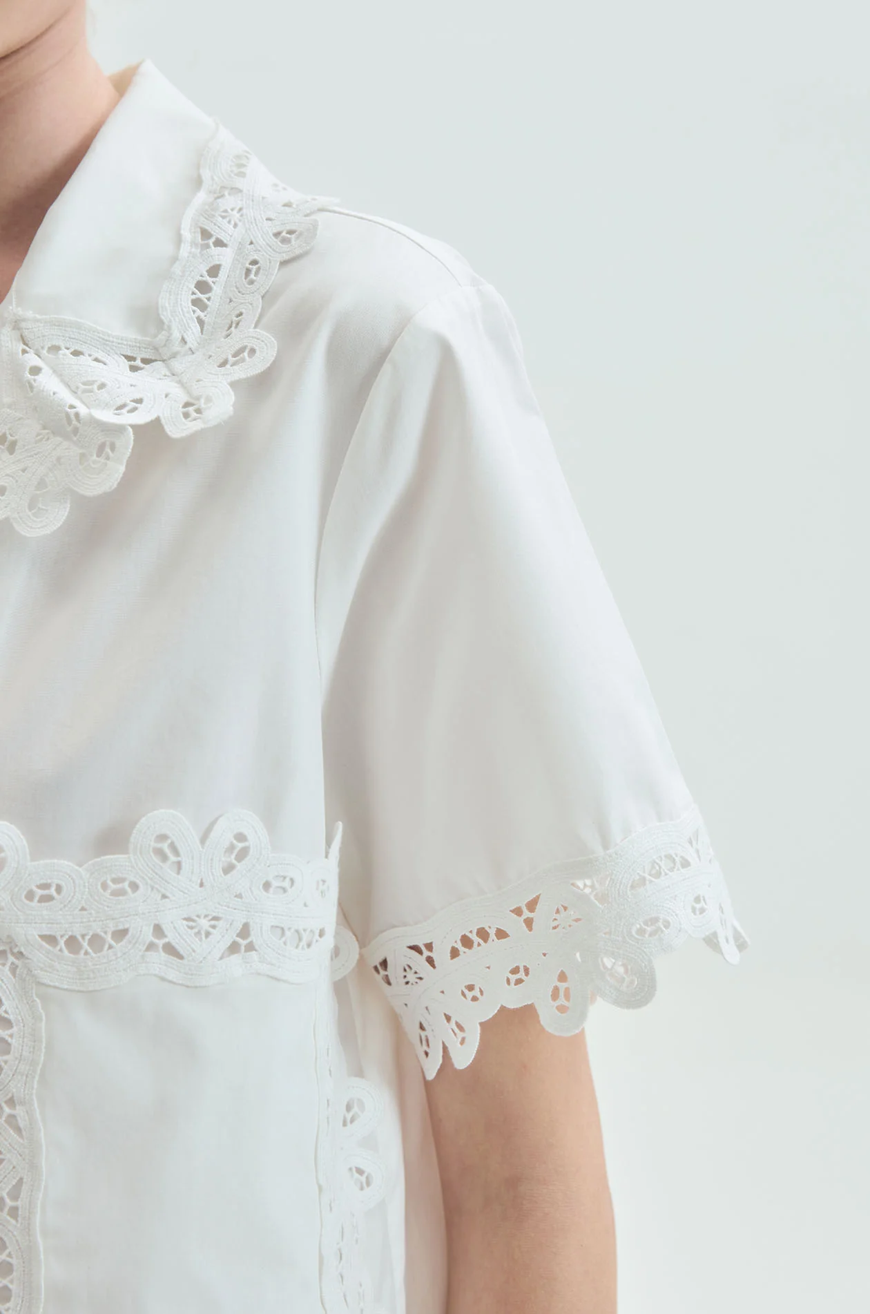 Reticella Lace Shirt - Image 4