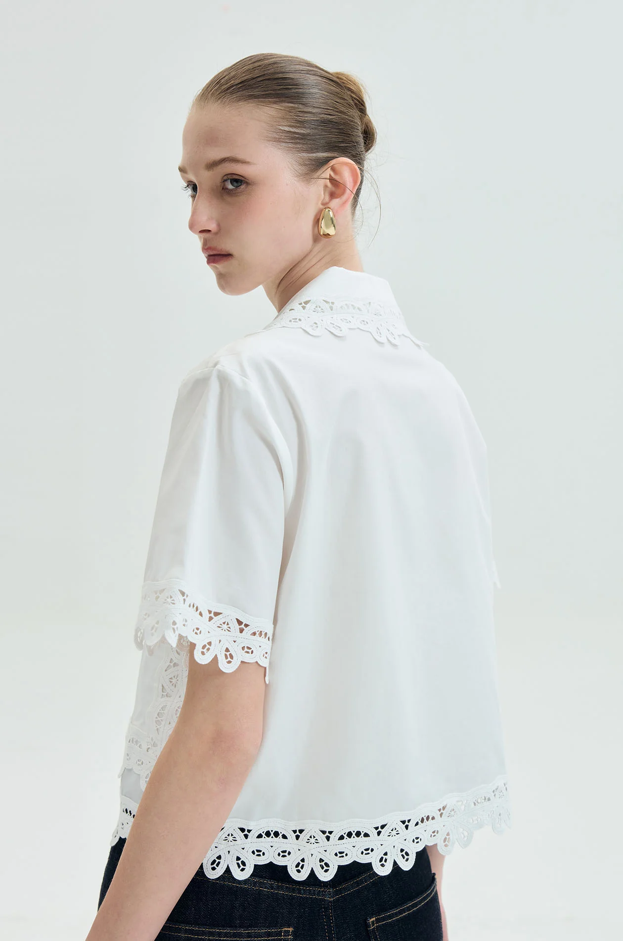 Reticella Lace Shirt - Image 5