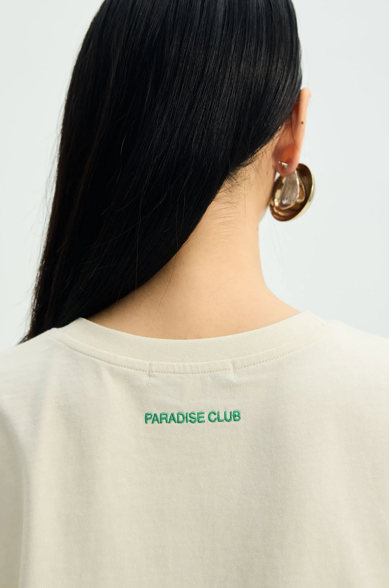 Palm Embroidered T-Shirt - Image 4