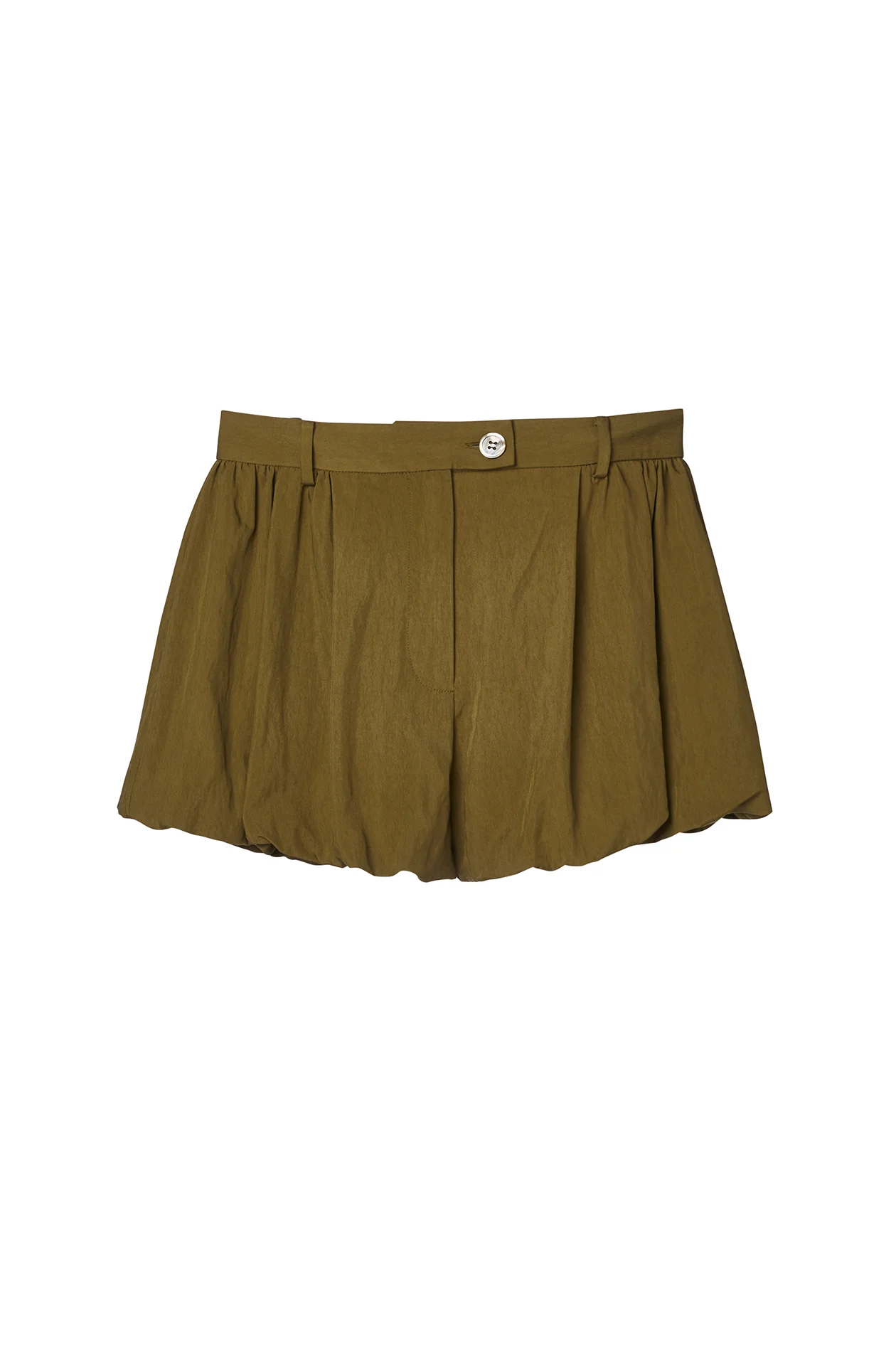 Pleated Balloon Shorts