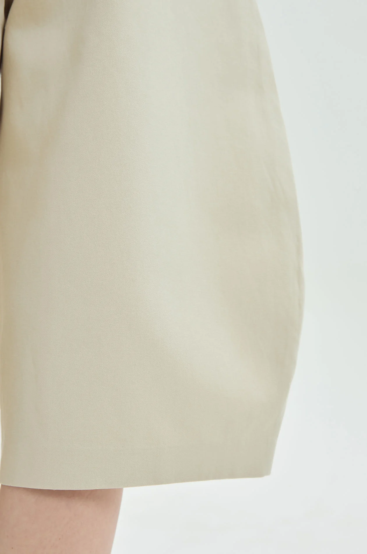 Barrel-Leg Twill Shorts - Image 3