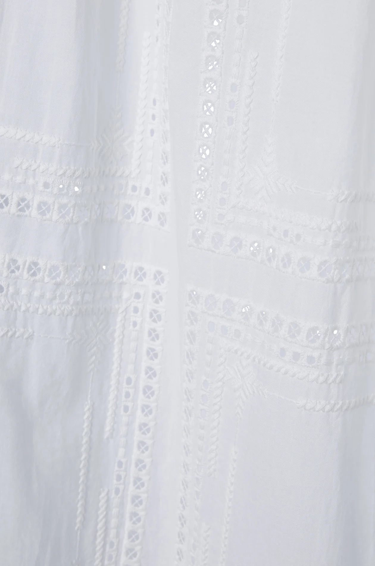 Sheer Broderie Anglaise Leisure Pants - Image 2