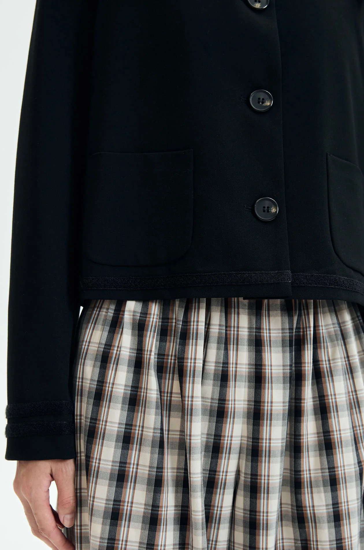 Crepe Twill Boxy Lady Jacket - Image 4