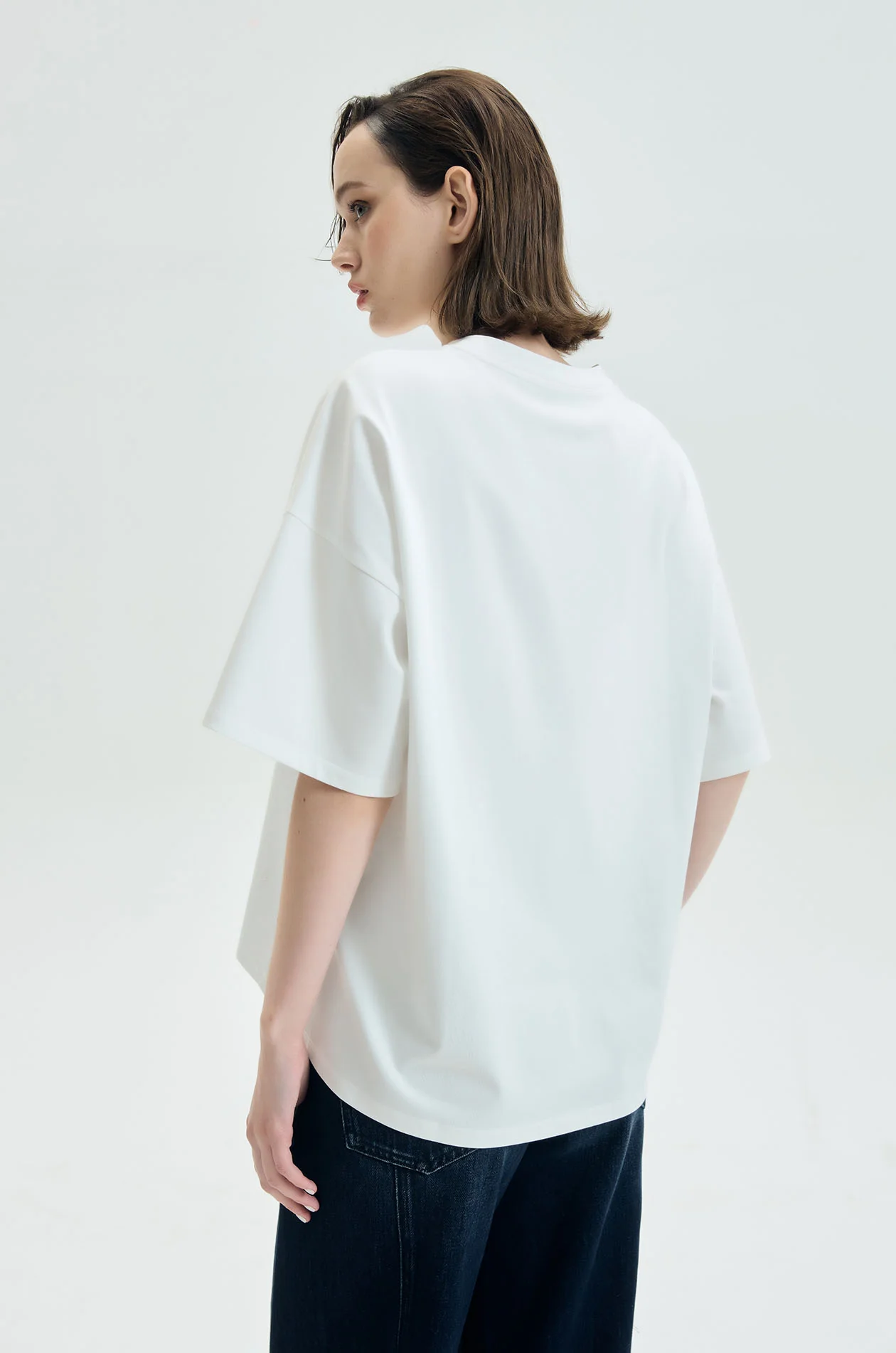Lace Fringe Loose T-Shirt - Image 4
