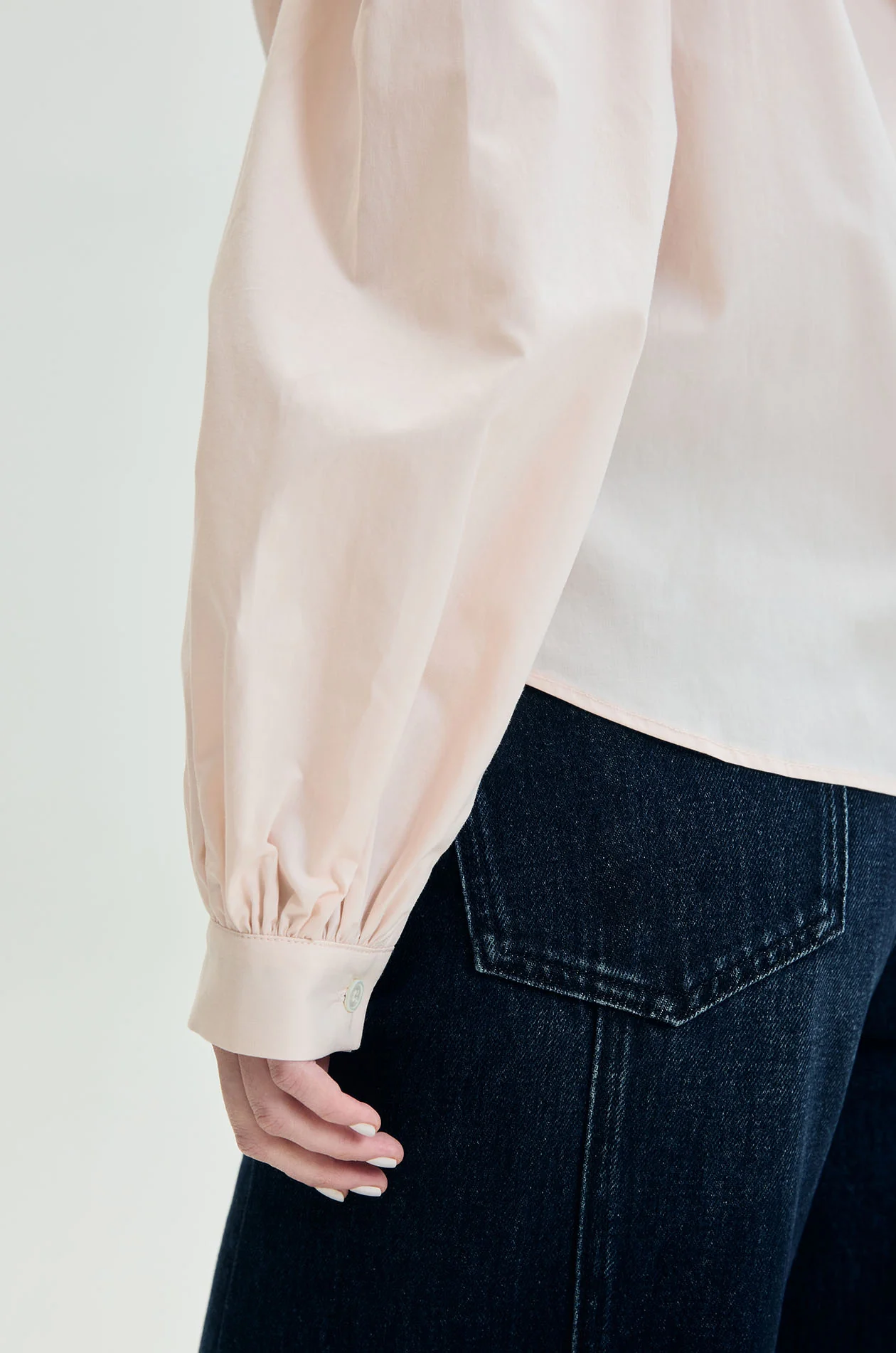 Layered Off-Shoulder Blouse - Image 4