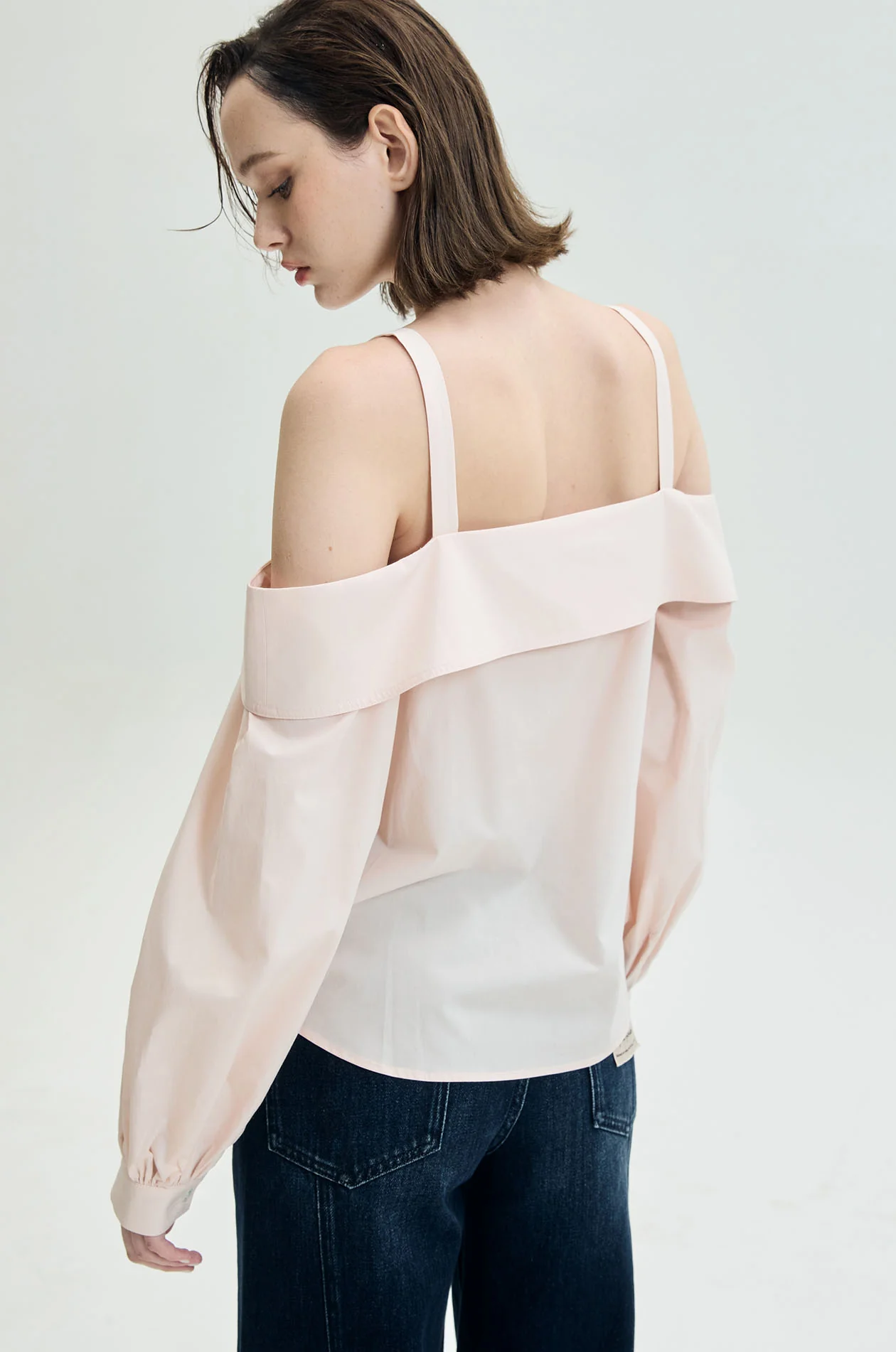 Layered Off-Shoulder Blouse - Image 5