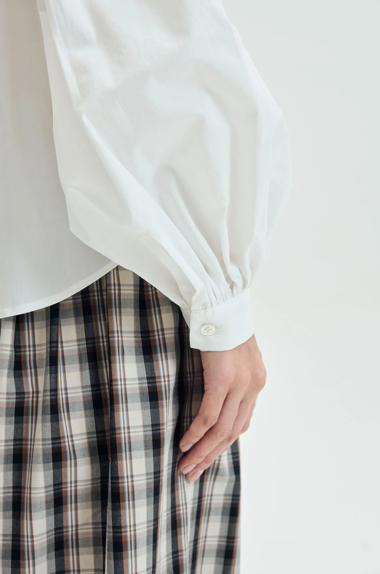 Layered Off-Shoulder Blouse - Image 9