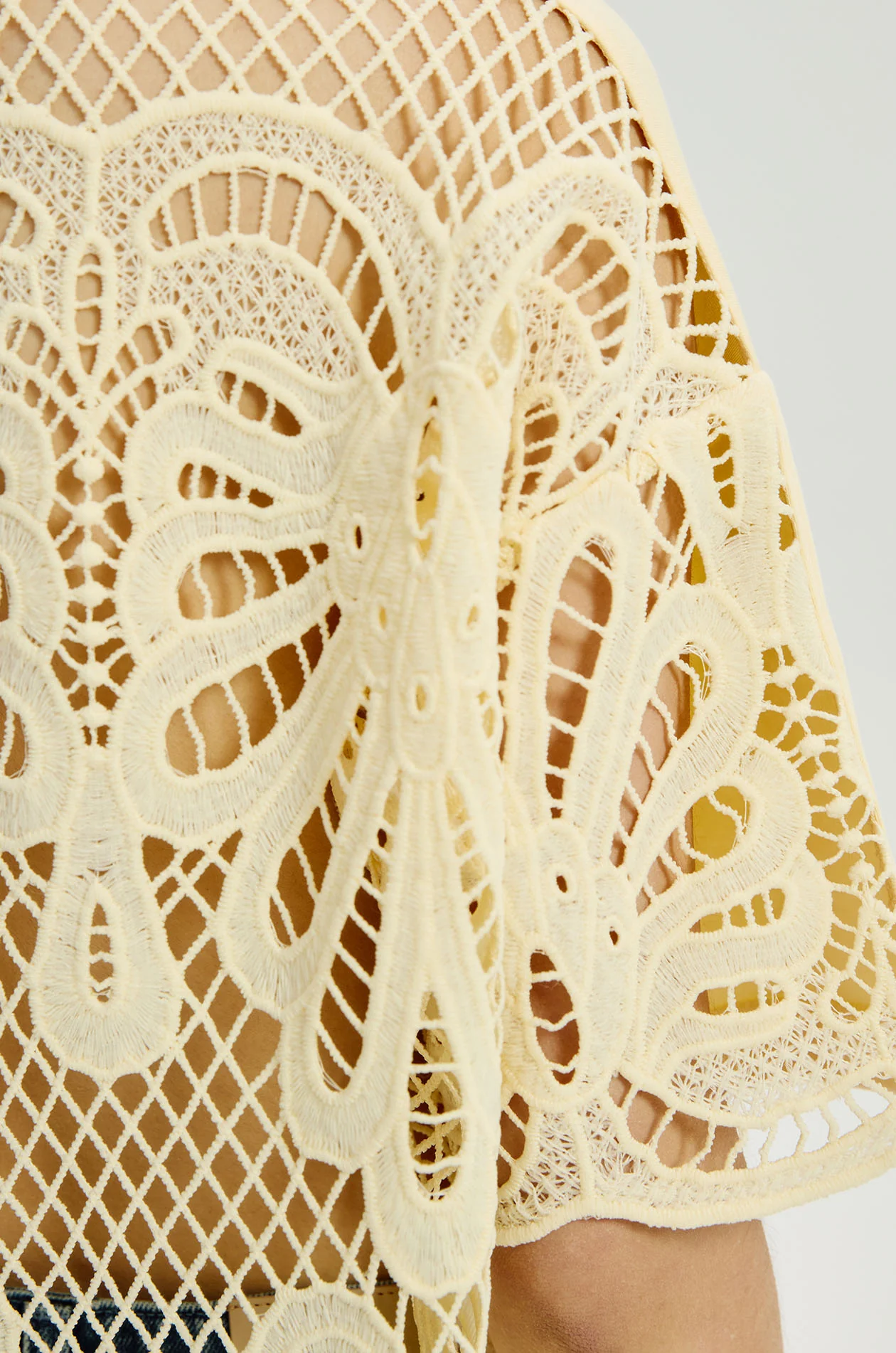Lace-Back Oversized T-Shirt - Image 7