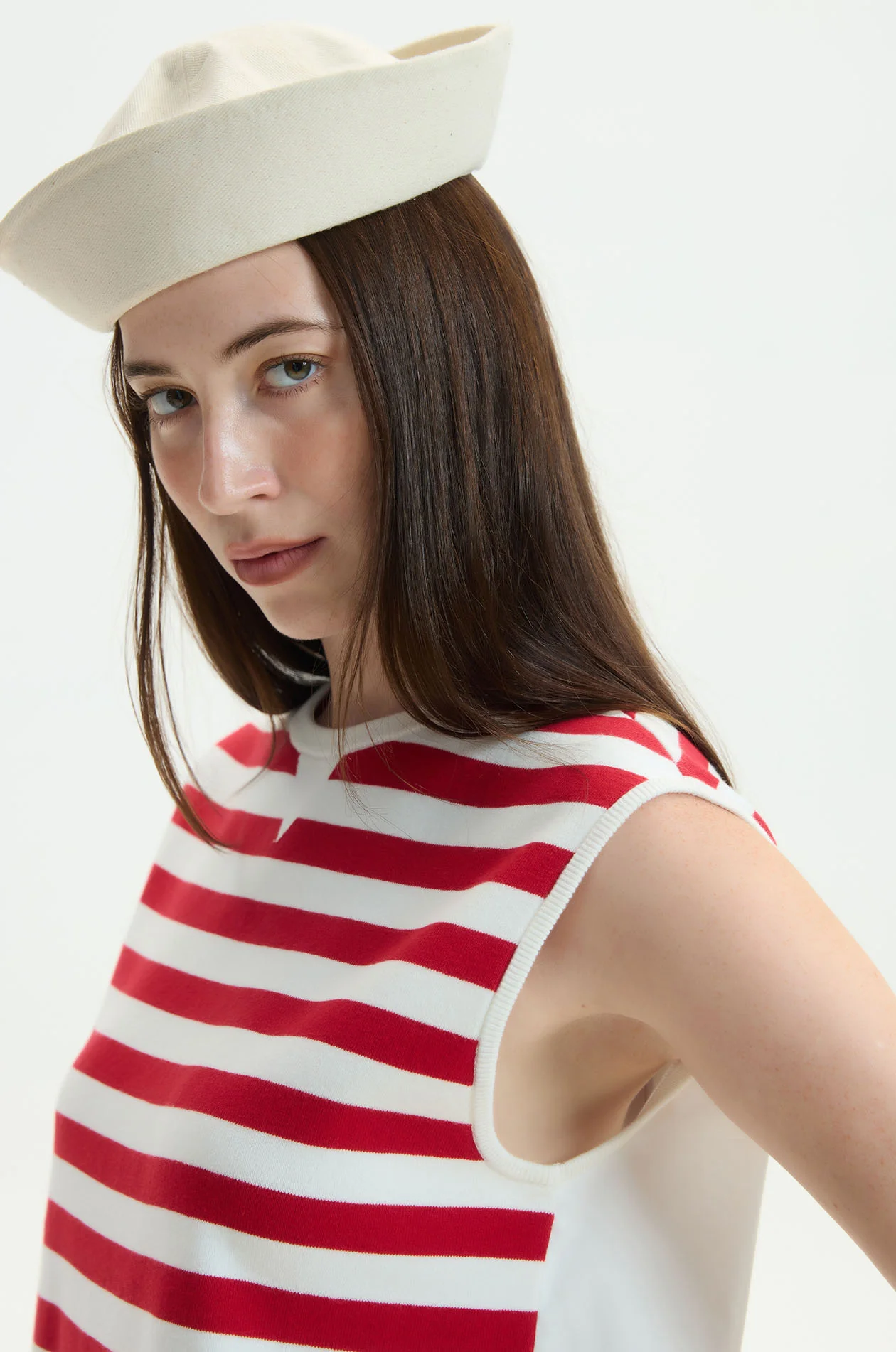 Layered Sleeveless Knit Top - Image 7