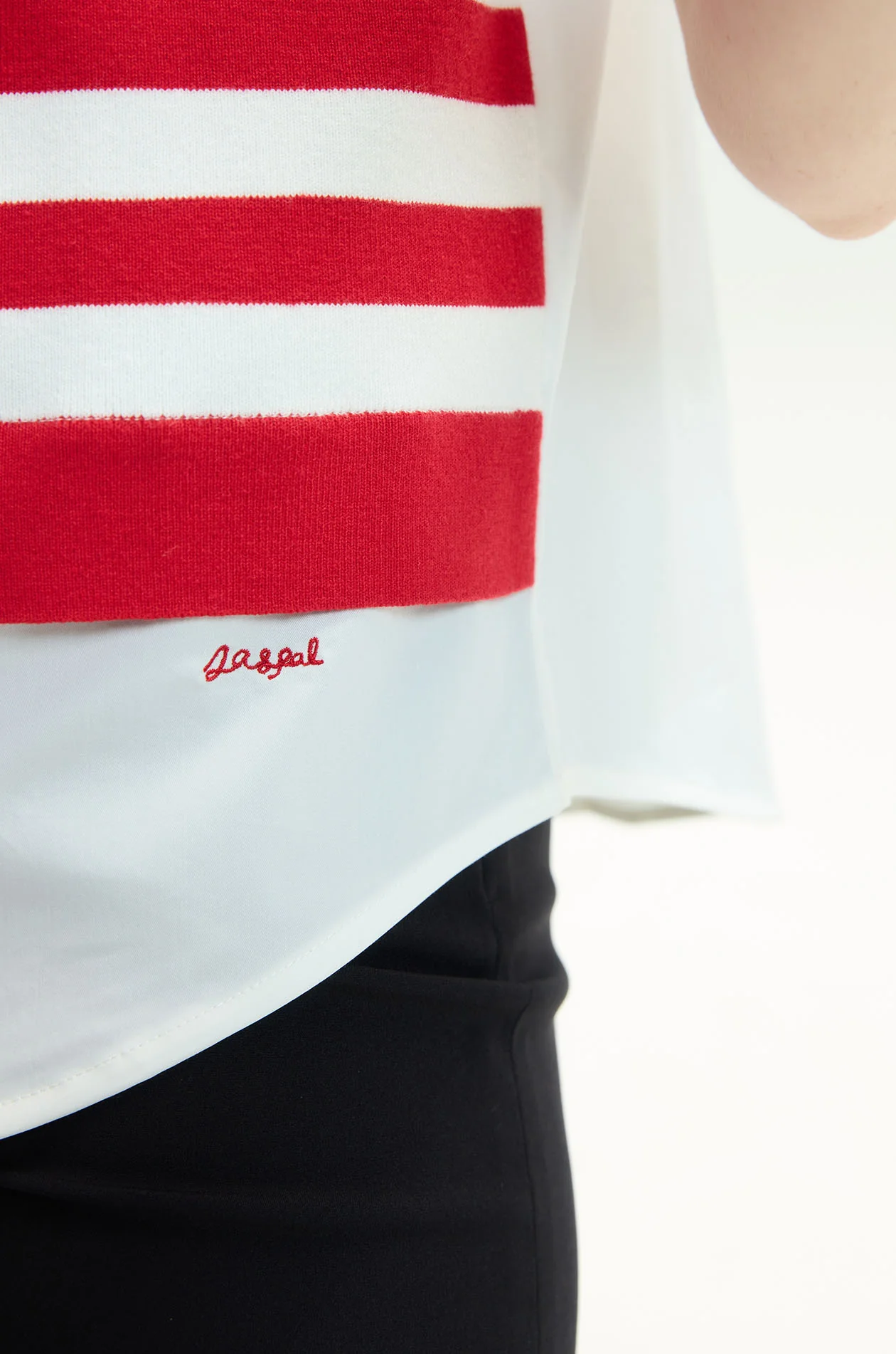 Layered Sleeveless Knit Top - Image 8