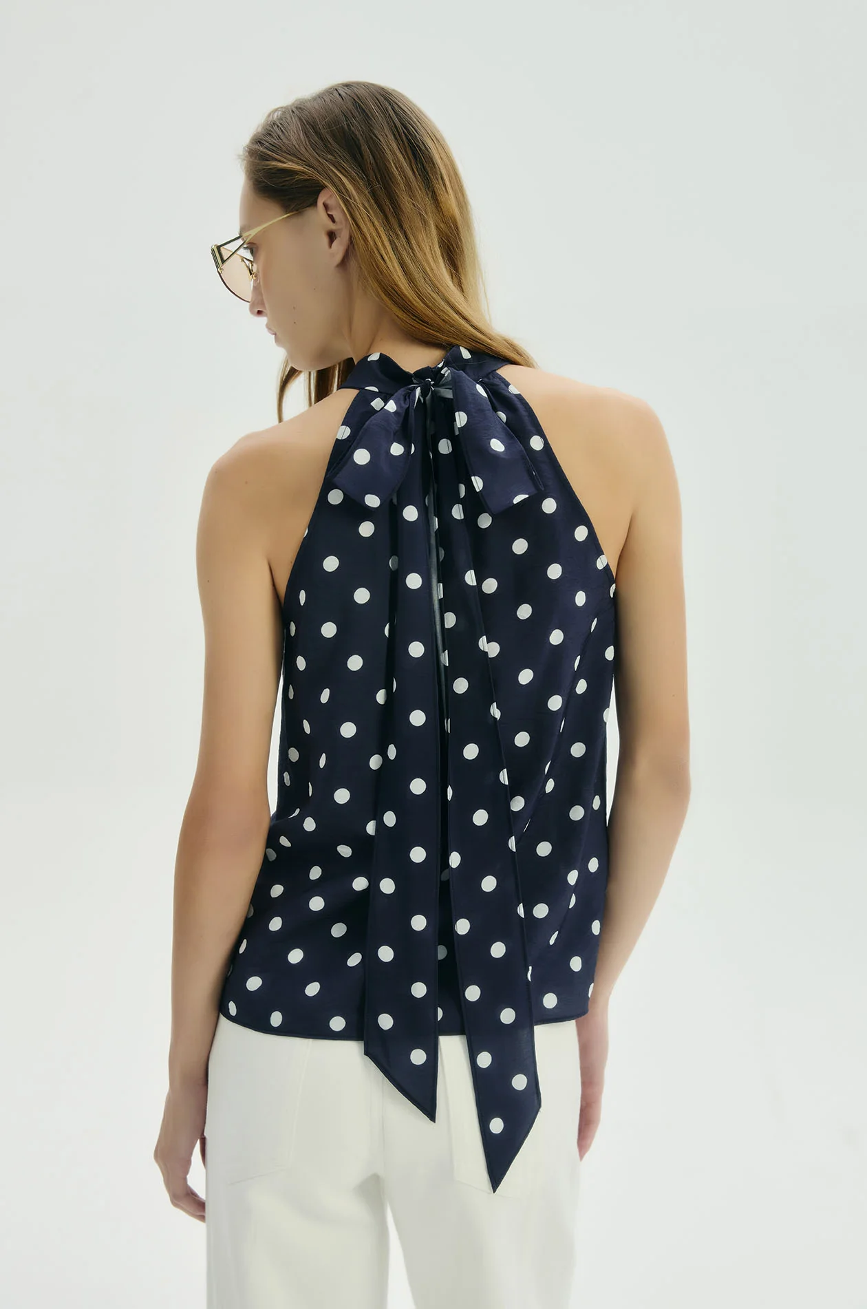 Crinkled Halter Neck Top - Image 5