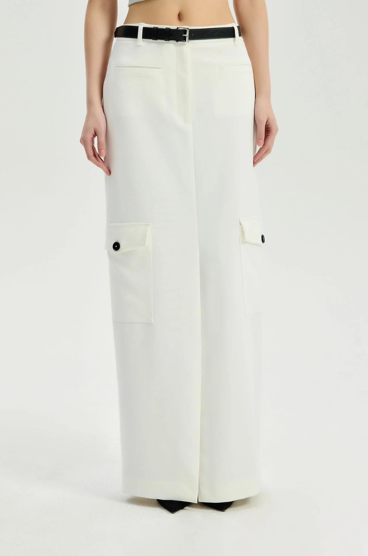 High-Rise Column Cargo Skirt - Image 2
