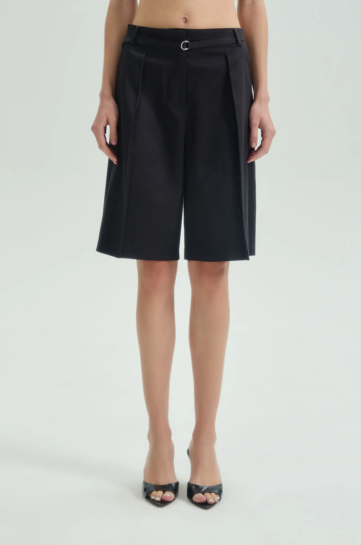 Bermuda Shorts with Belt - Image 2