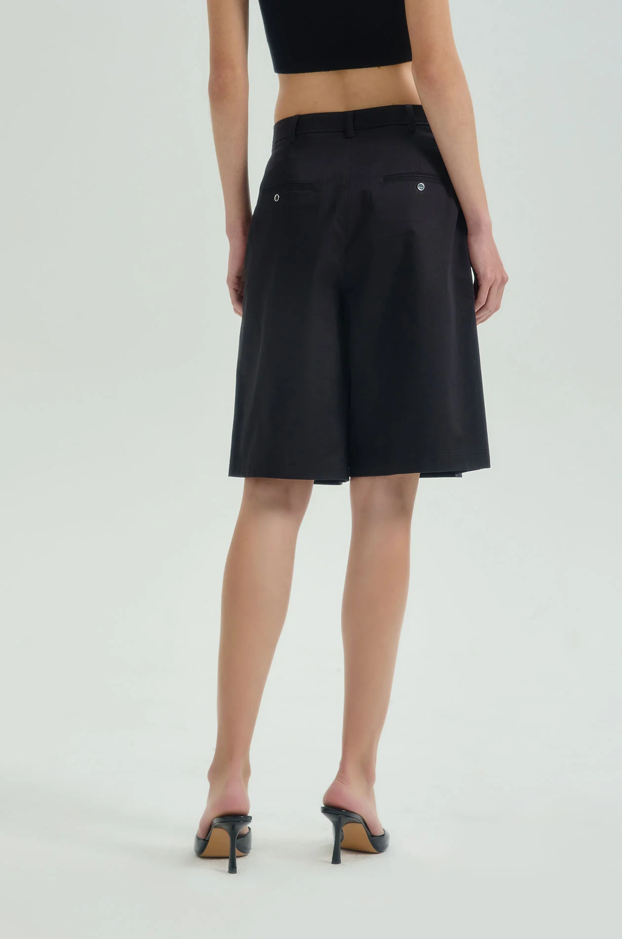 Bermuda Shorts with Belt - Image 3