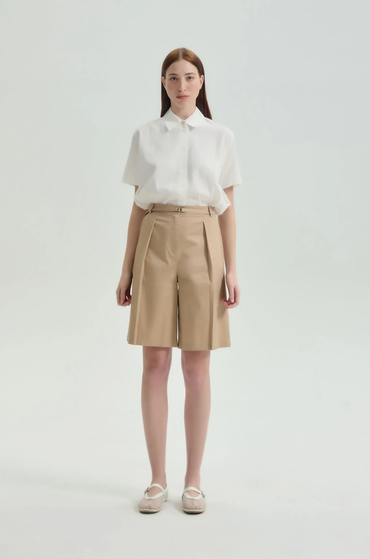 Bermuda Shorts with Belt - Image 4