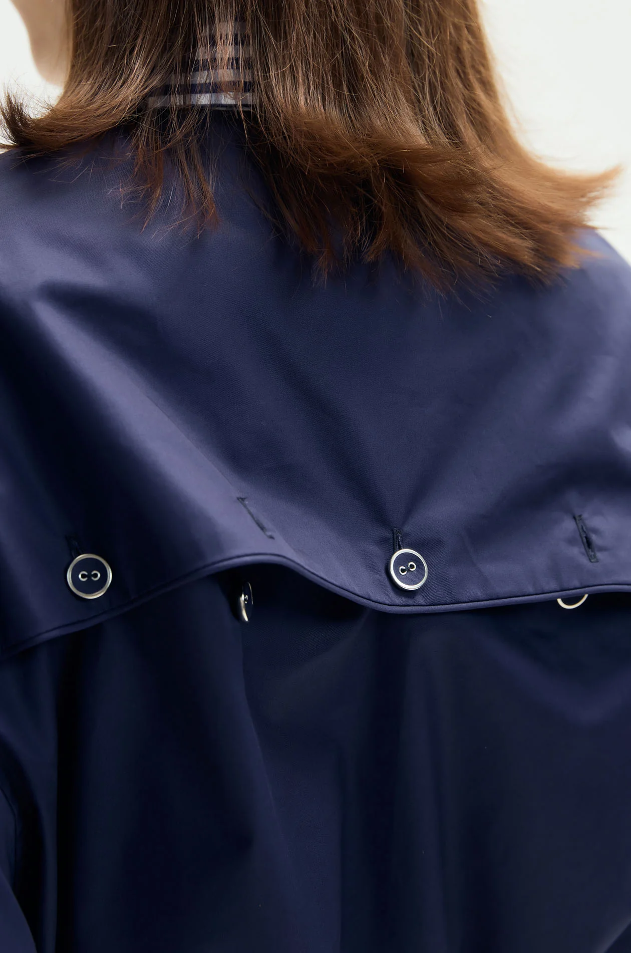 Plaid Collar Blouson Jacket - Image 4