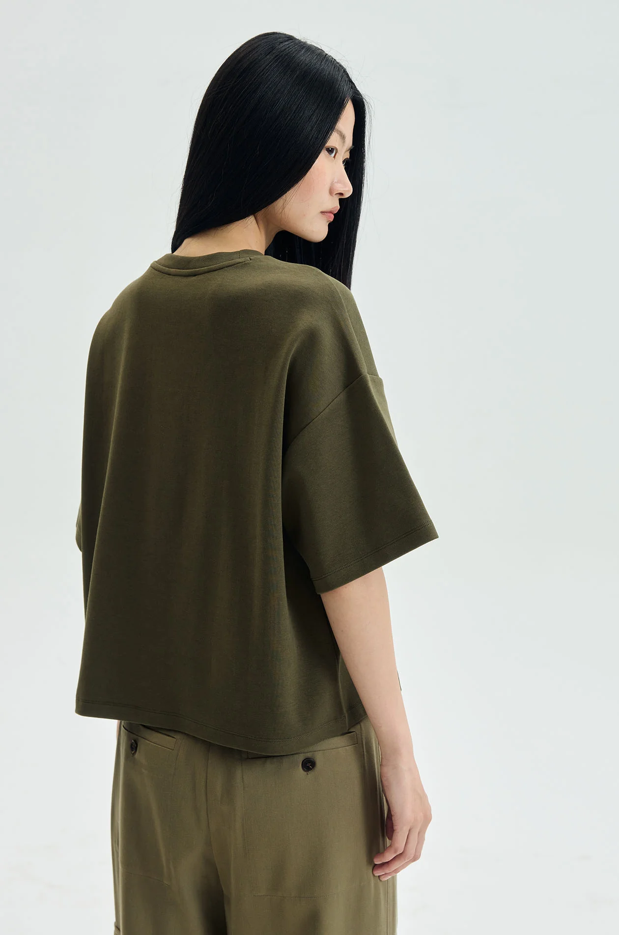 Oversized Stitched Logo T‑Shirt - Image 8