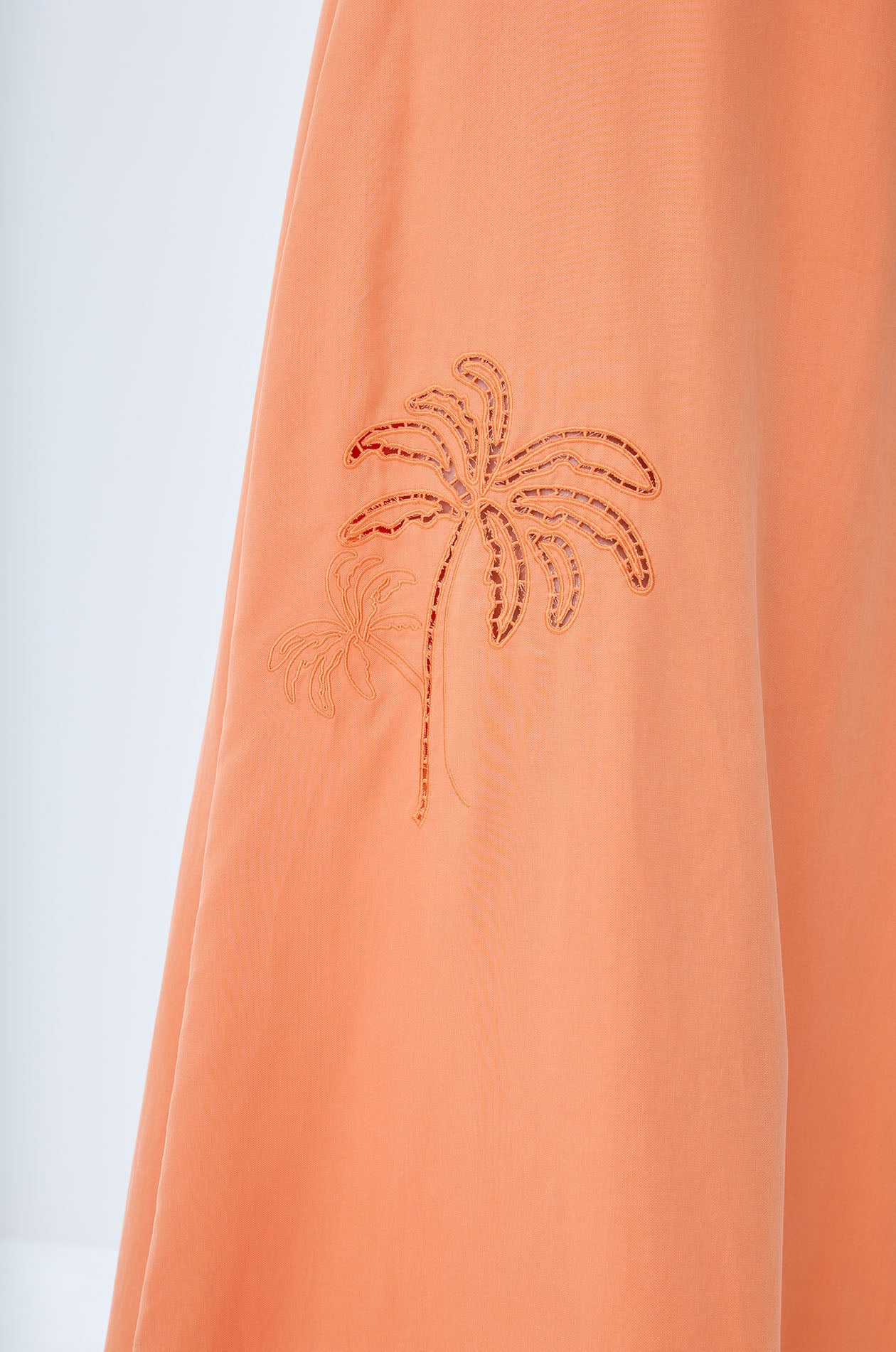 Floral Embroidered Cutwork Dress - Image 9