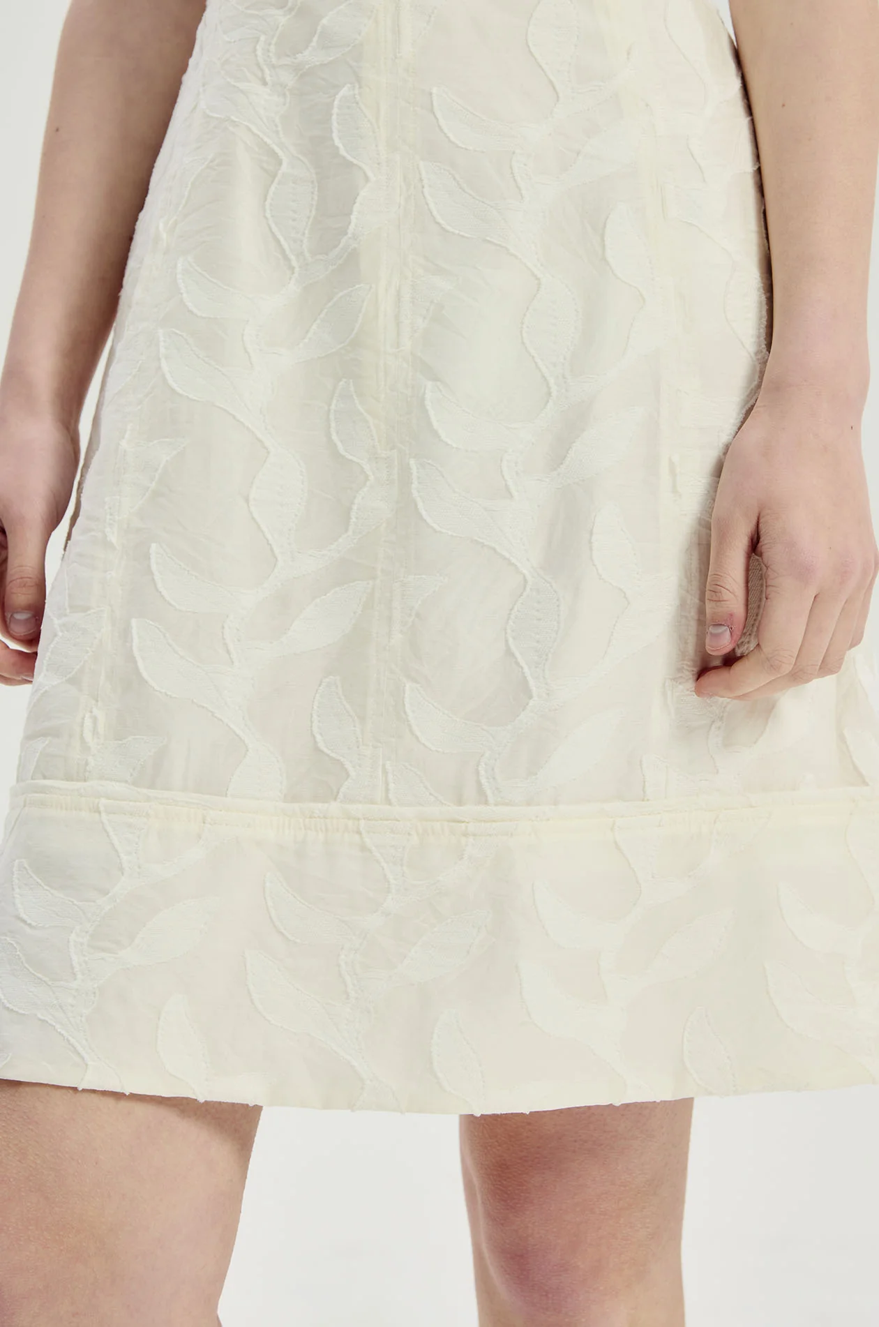 Jacquard Strappy Mini Dress - Image 4